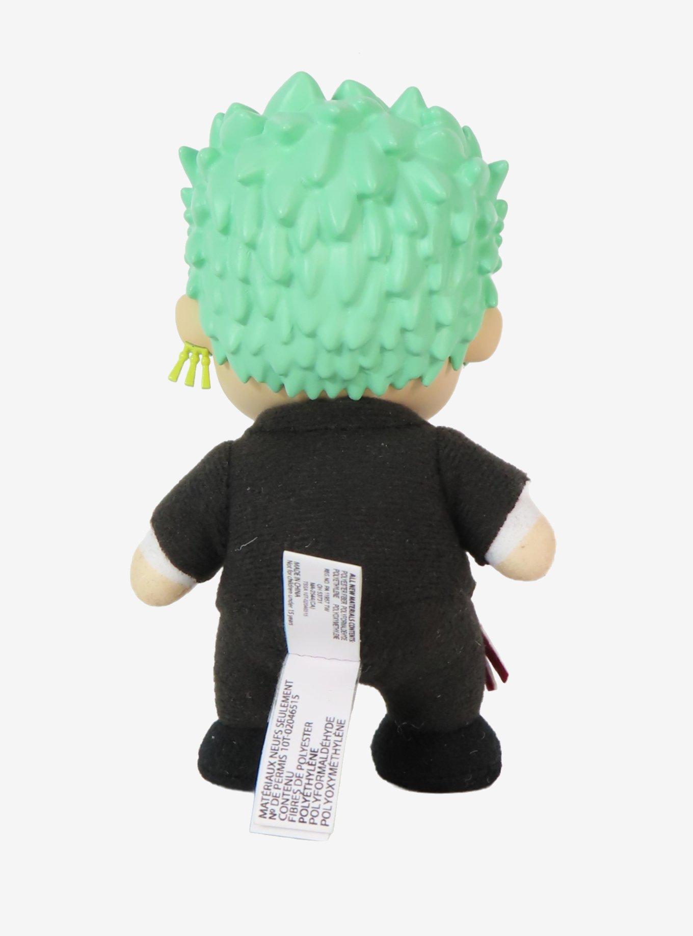 FigureKey One Piece Roronoa Zoro (Dressrosa Arc) Plush Figure 4.5" H, , hi-res