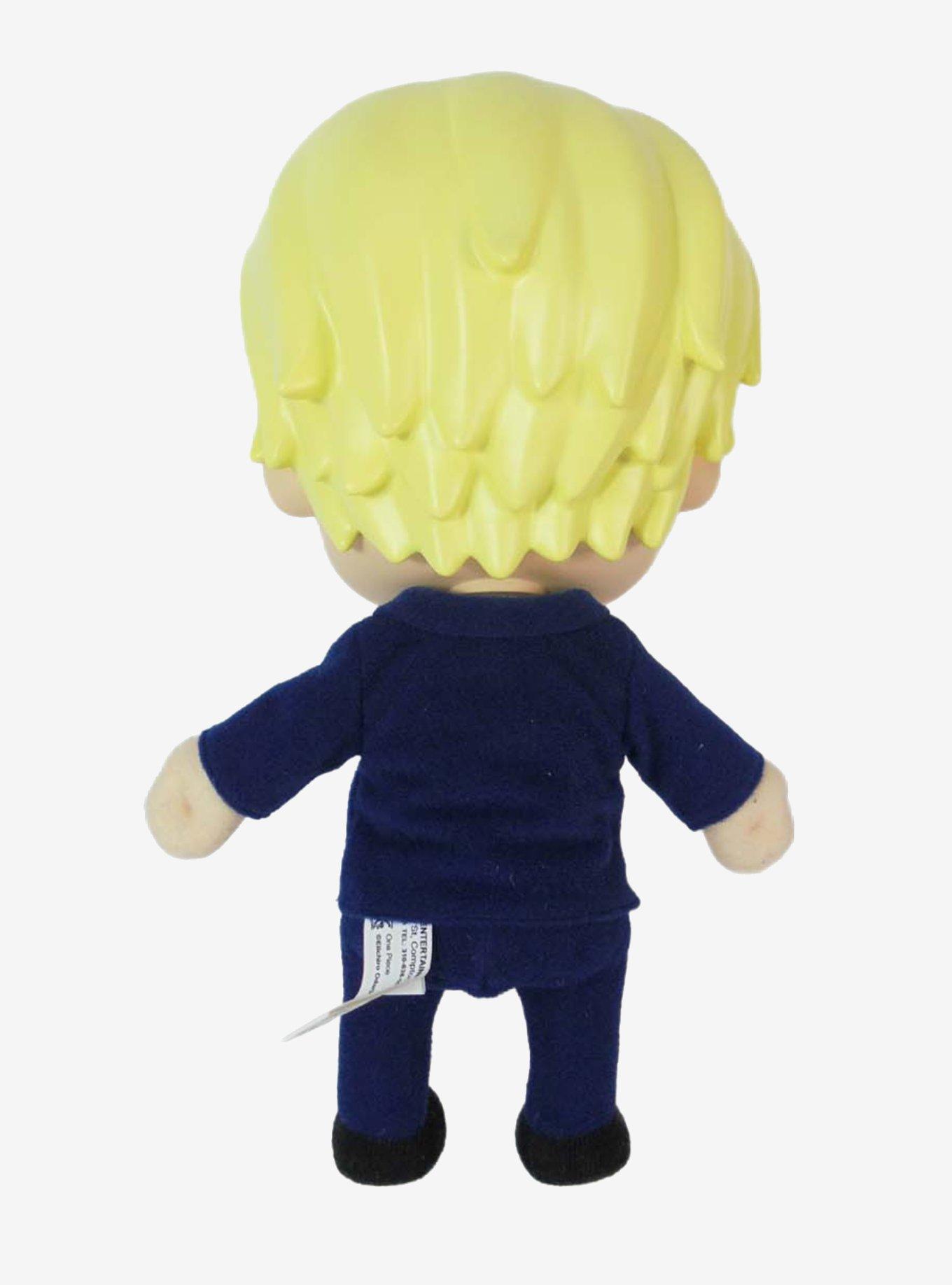 FigureKey One Piece Vinsmoke Sanji (Return to Sabaody Arc) Plush Figure 8" H, , hi-res