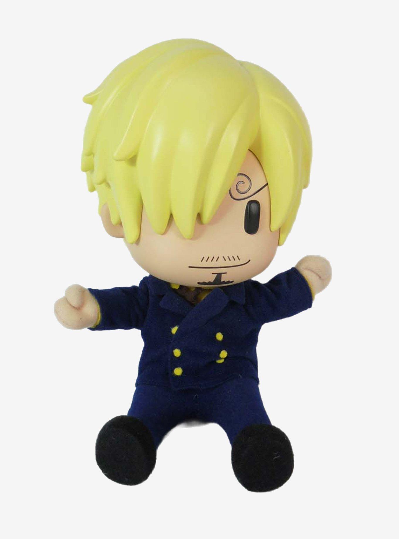 FigureKey One Piece Vinsmoke Sanji (Return to Sabaody Arc) Plush Figure 8" H, , alternate