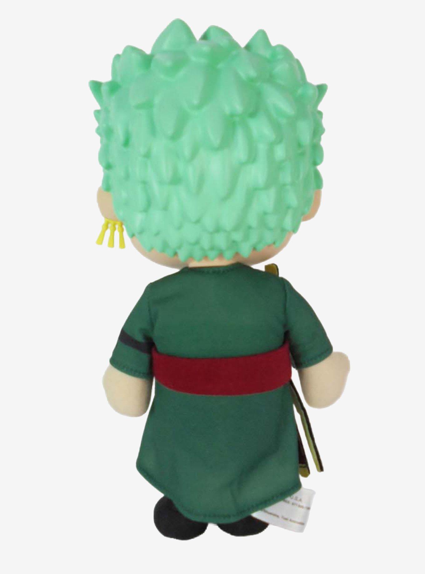 FigureKey One Piece Roronoa Zoro (Return to Sabaody Arc) Plush Figure 8" H, , hi-res