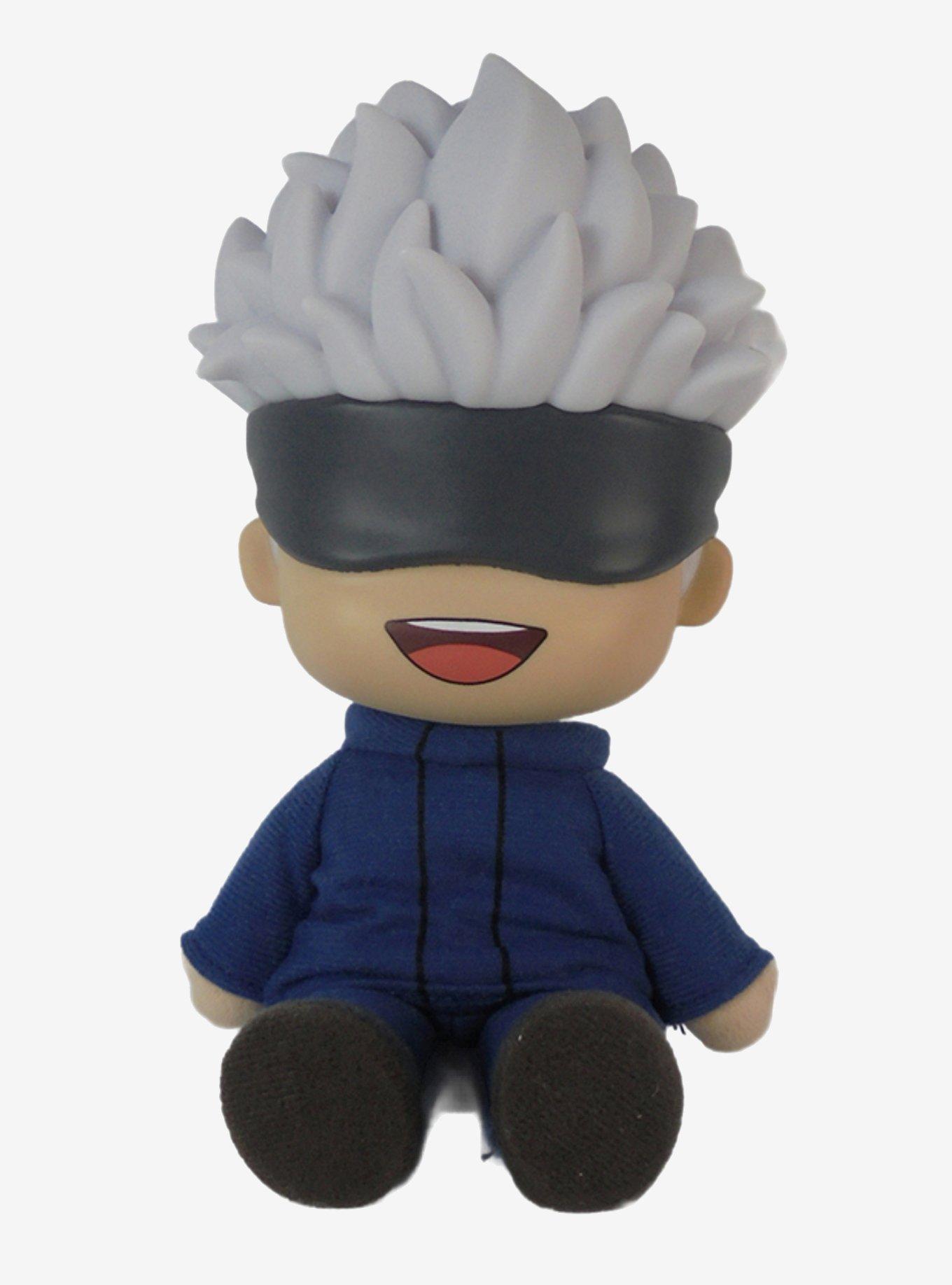 FigureKey Jujutsu Kaisen Satoru Gojo (Happy) Plush Figure 8" H, , alternate