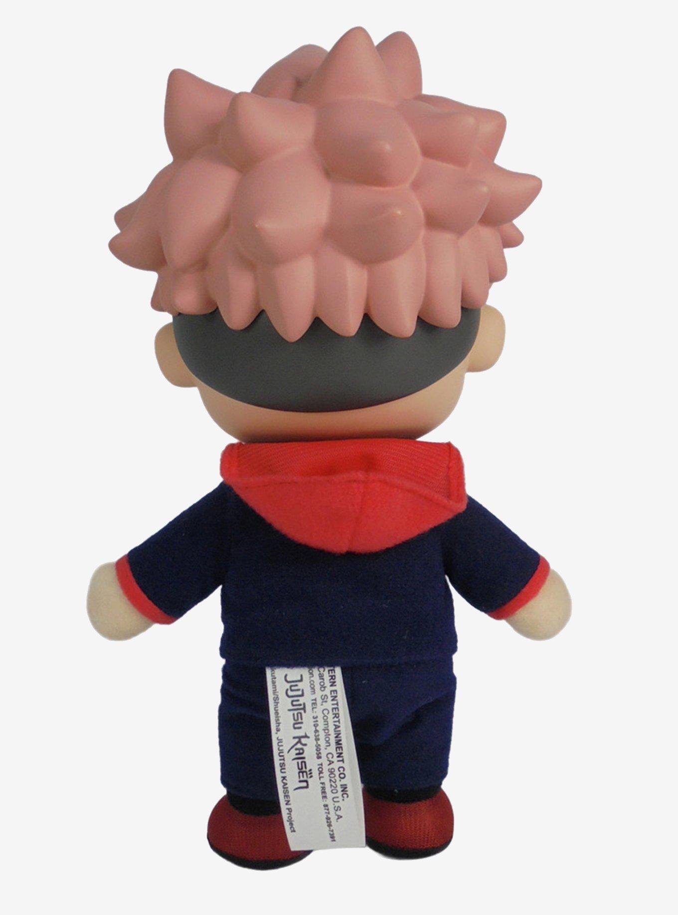 FigureKey Jujutsu Kaisen Yuji Itadori (Smile) Plush Figure 8" H, , hi-res