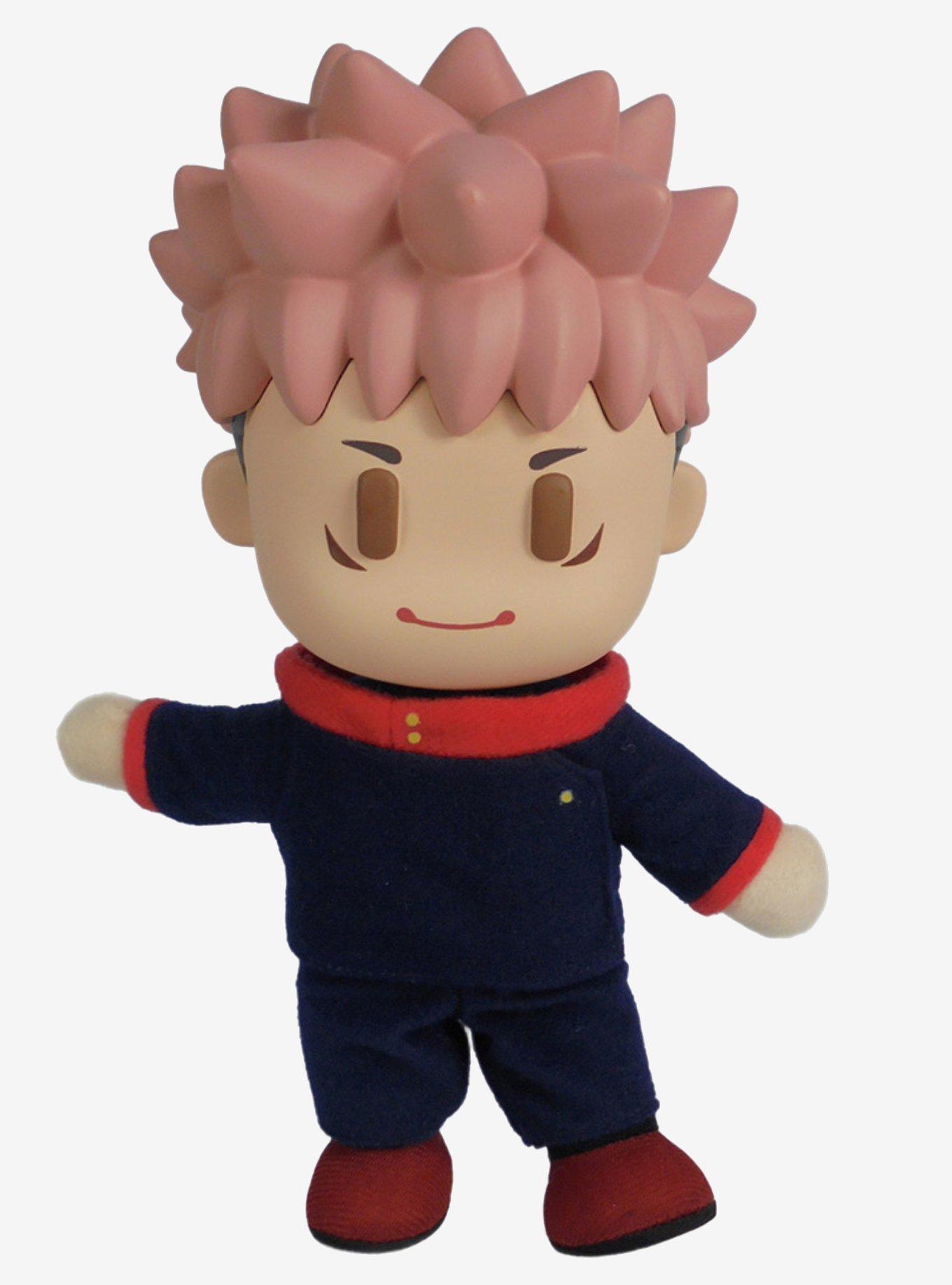 FigureKey Jujutsu Kaisen Yuji Itadori (Smile) Plush Figure 8" H, , alternate