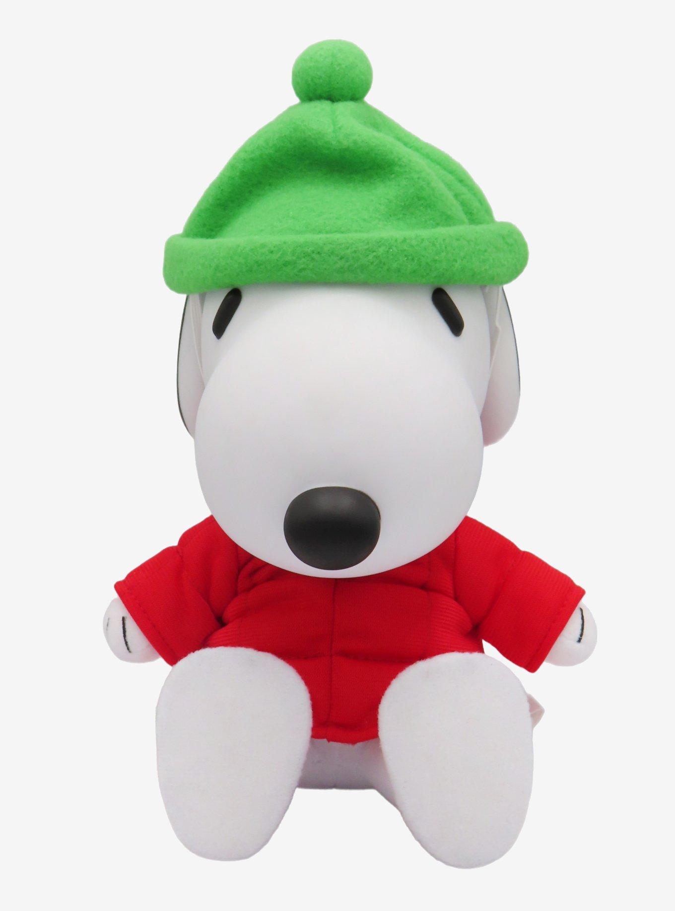 FigureKey Peanuts Snoopy (Puffy Jacket) Plush Figure 8" H, , alternate
