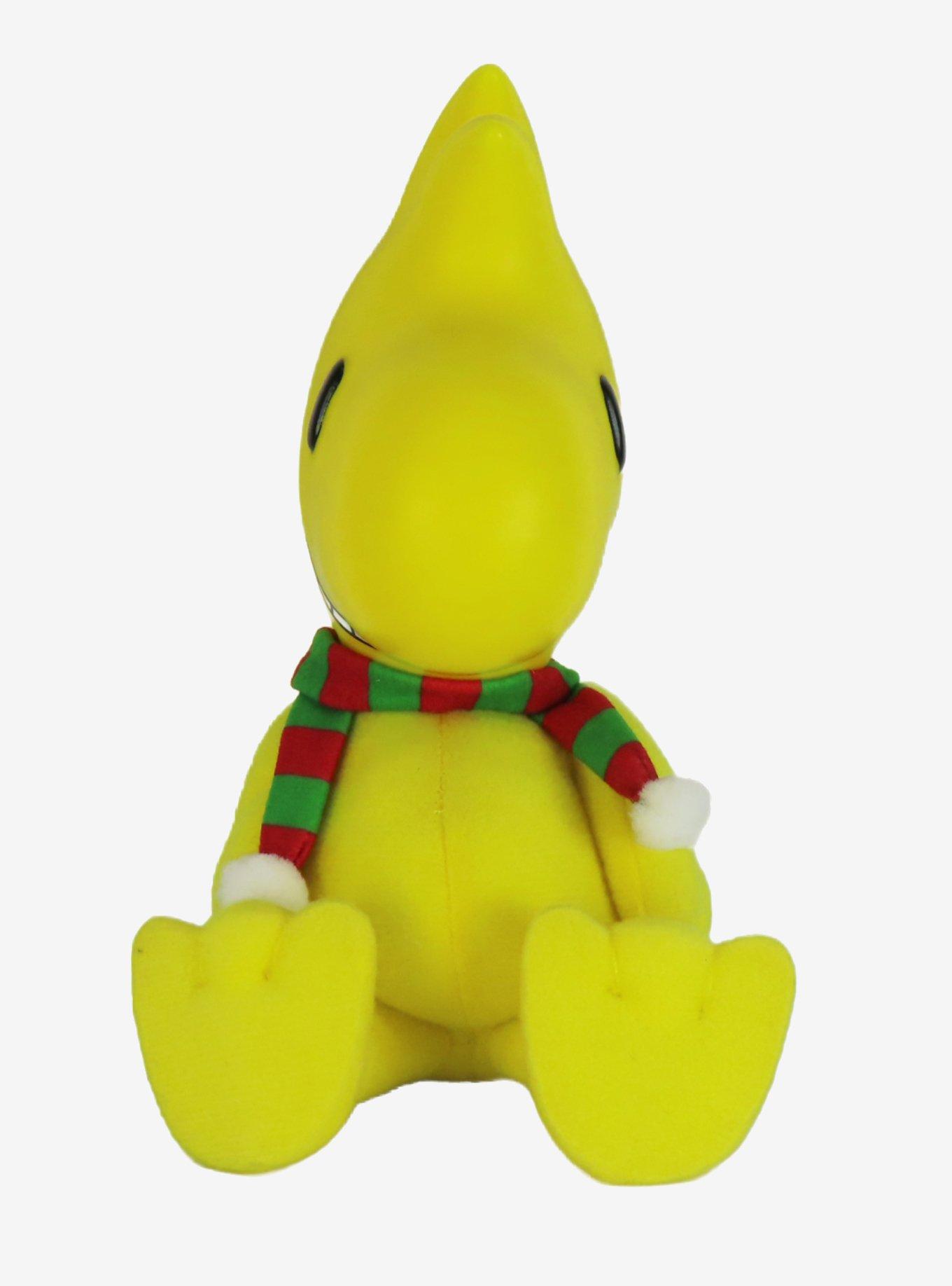 FigureKey Peanuts Woodstock (Winter Striped Scarf) Plush Figure 6" H, , alternate