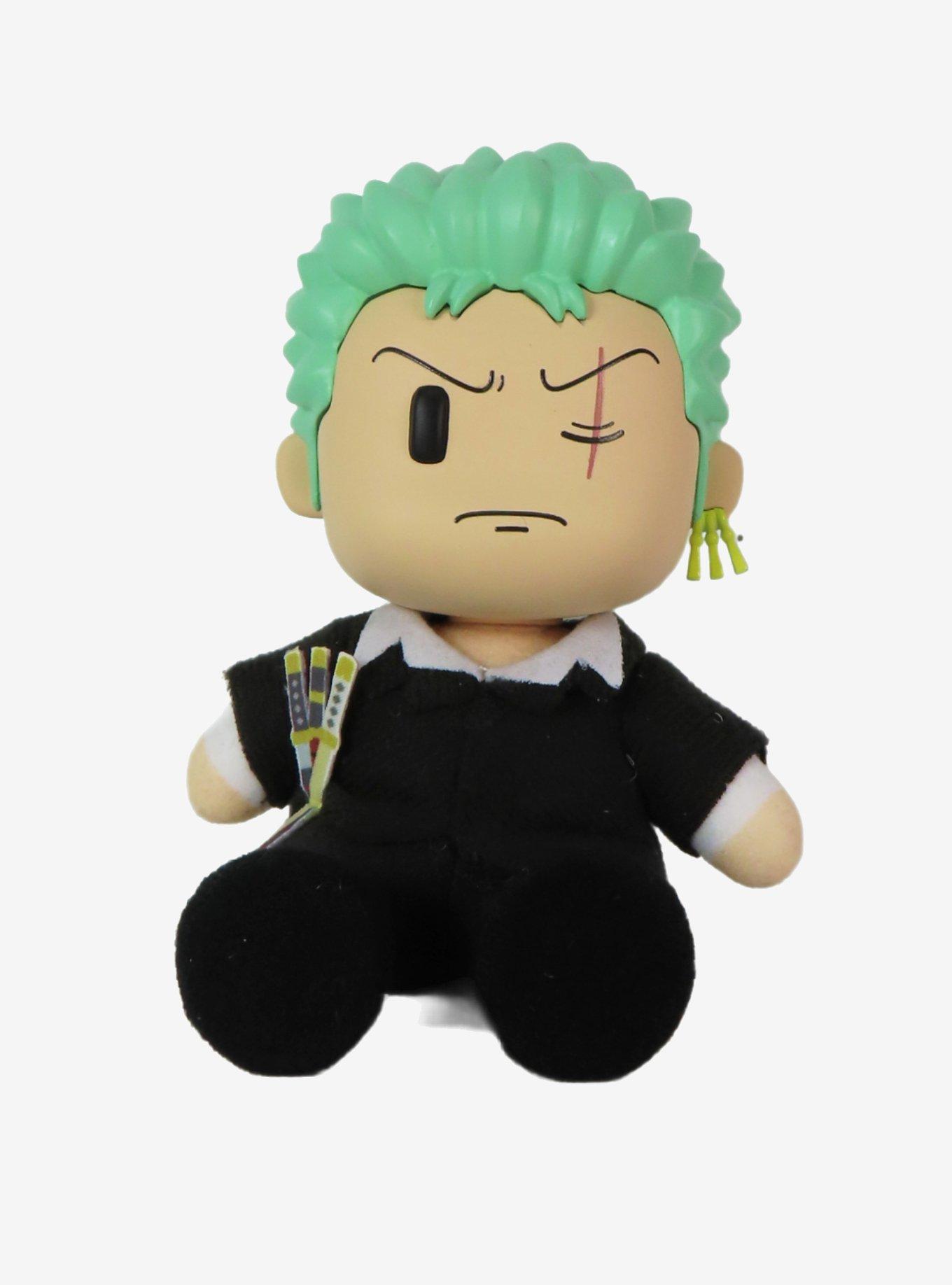 FigureKey One Piece Roronoa Zoro (Dressrosa Arc) Plush Figure 4.5" H, , alternate