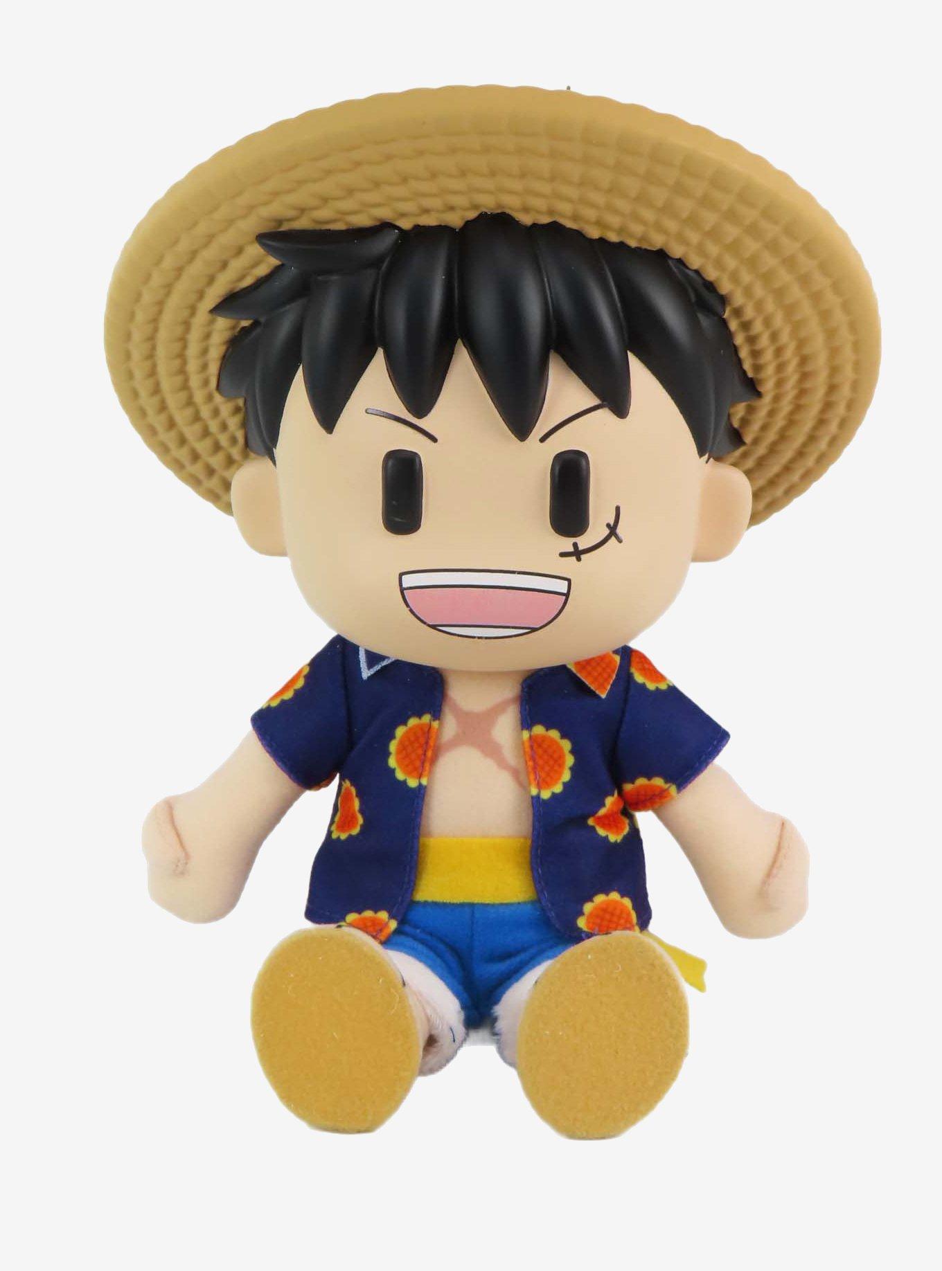 FigureKey One Piece Monkey D. Luffy (Dressrosa Arc) Plush Figure 8" H