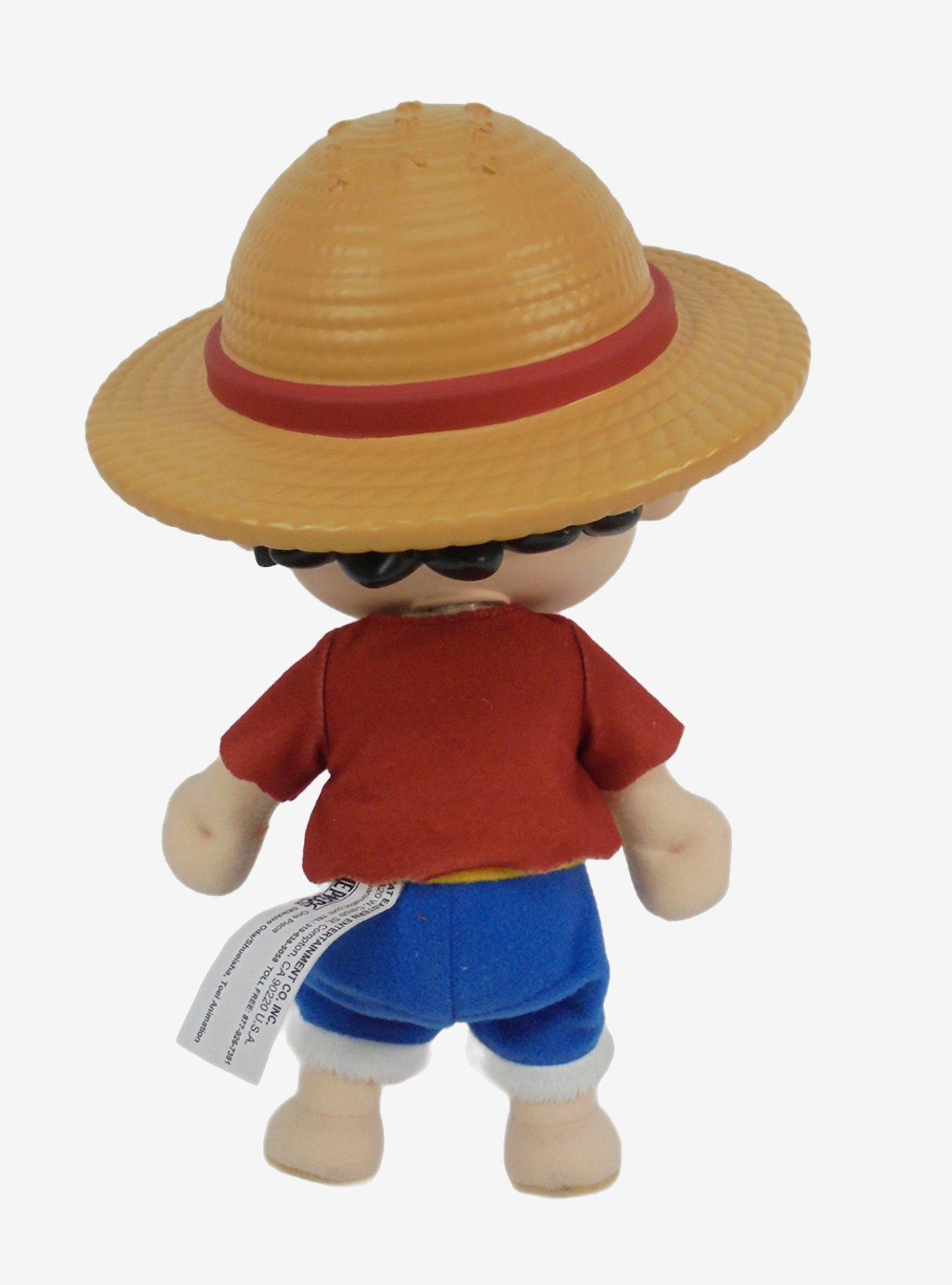 FigureKey One Piece Monkey D. Luffy (Return to Sabaody Arc) Plush Figure 8" H, , hi-res