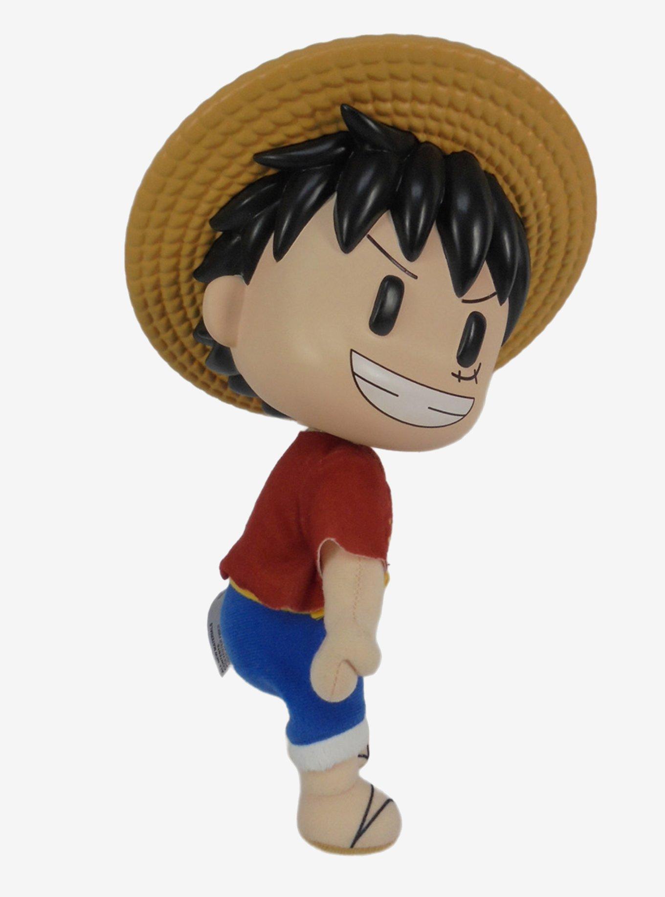 FigureKey One Piece Monkey D. Luffy (Return to Sabaody Arc) Plush Figure 8" H, , alternate