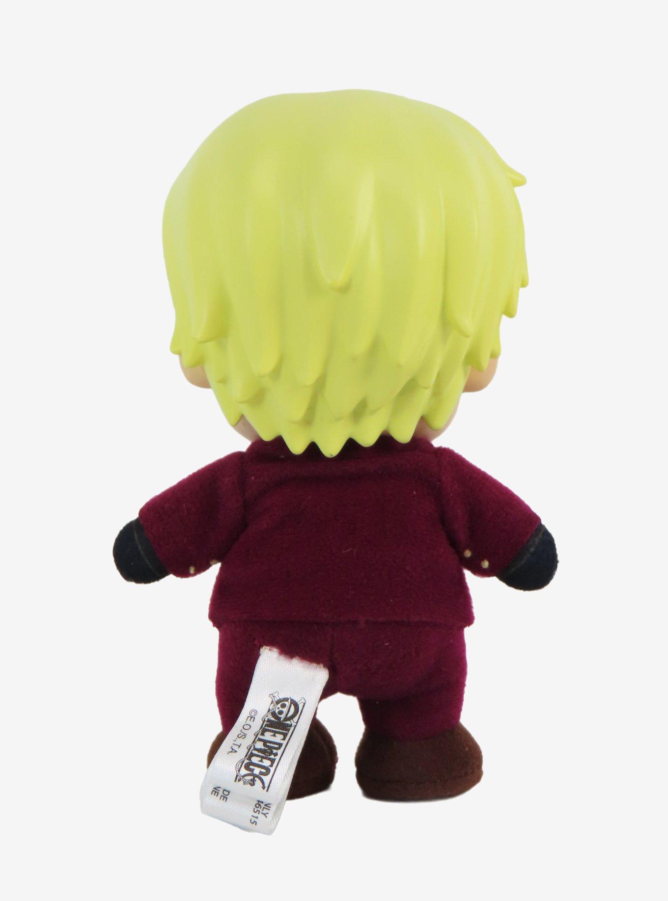 FigureKey One Piece Vinsmoke Sanji (Onigashima Arc) Plush Figure 4.5" H, , hi-res