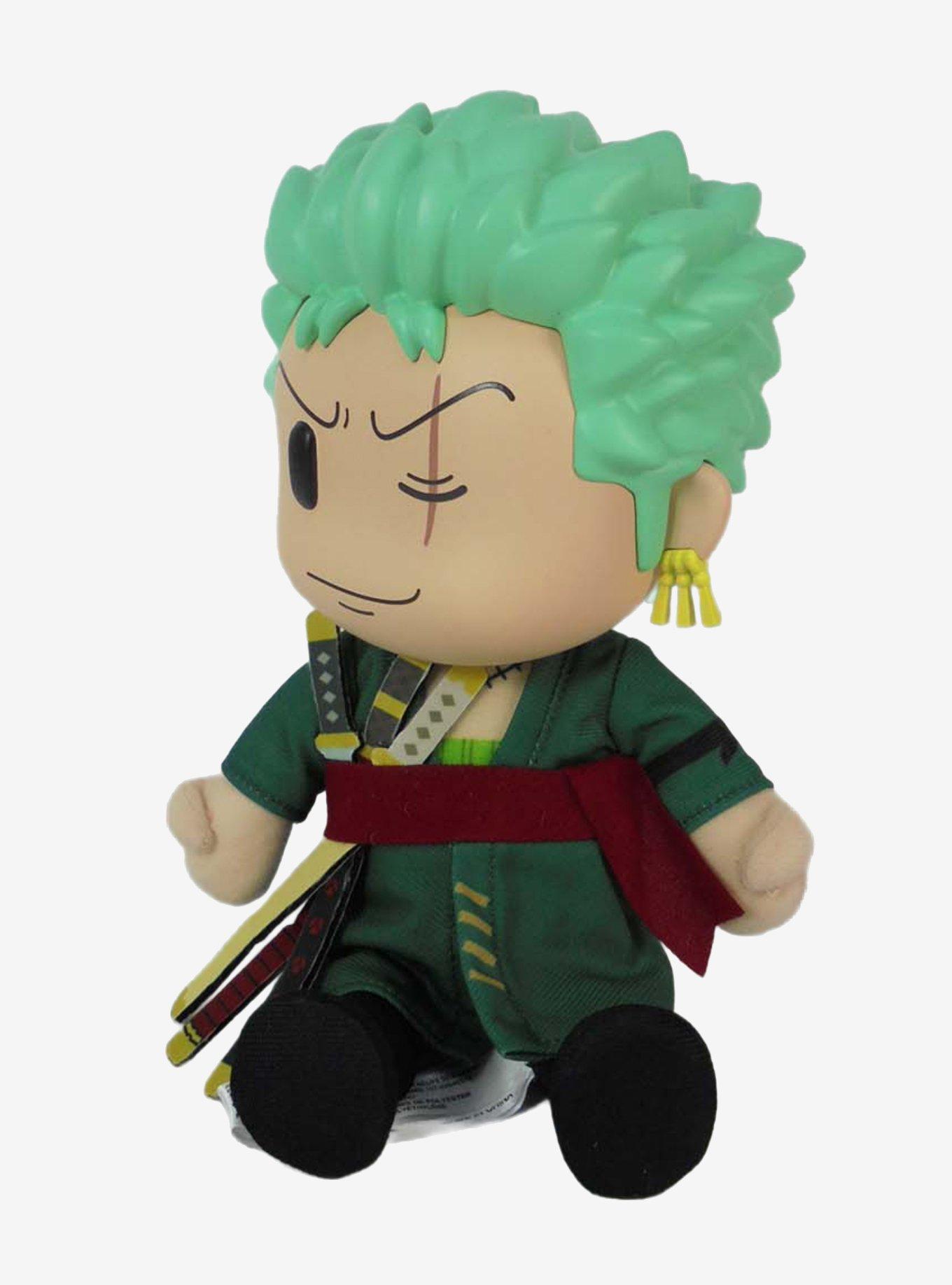 FigureKey One Piece Roronoa Zoro (Return to Sabaody Arc) Plush Figure 8" H, , alternate