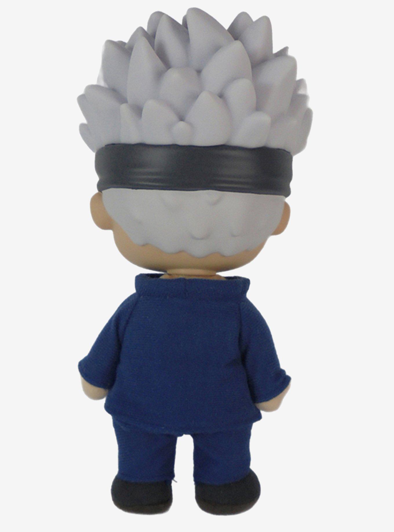 FigureKey Jujutsu Kaisen Satoru Gojo (Happy) Plush Figure 8" H, , hi-res