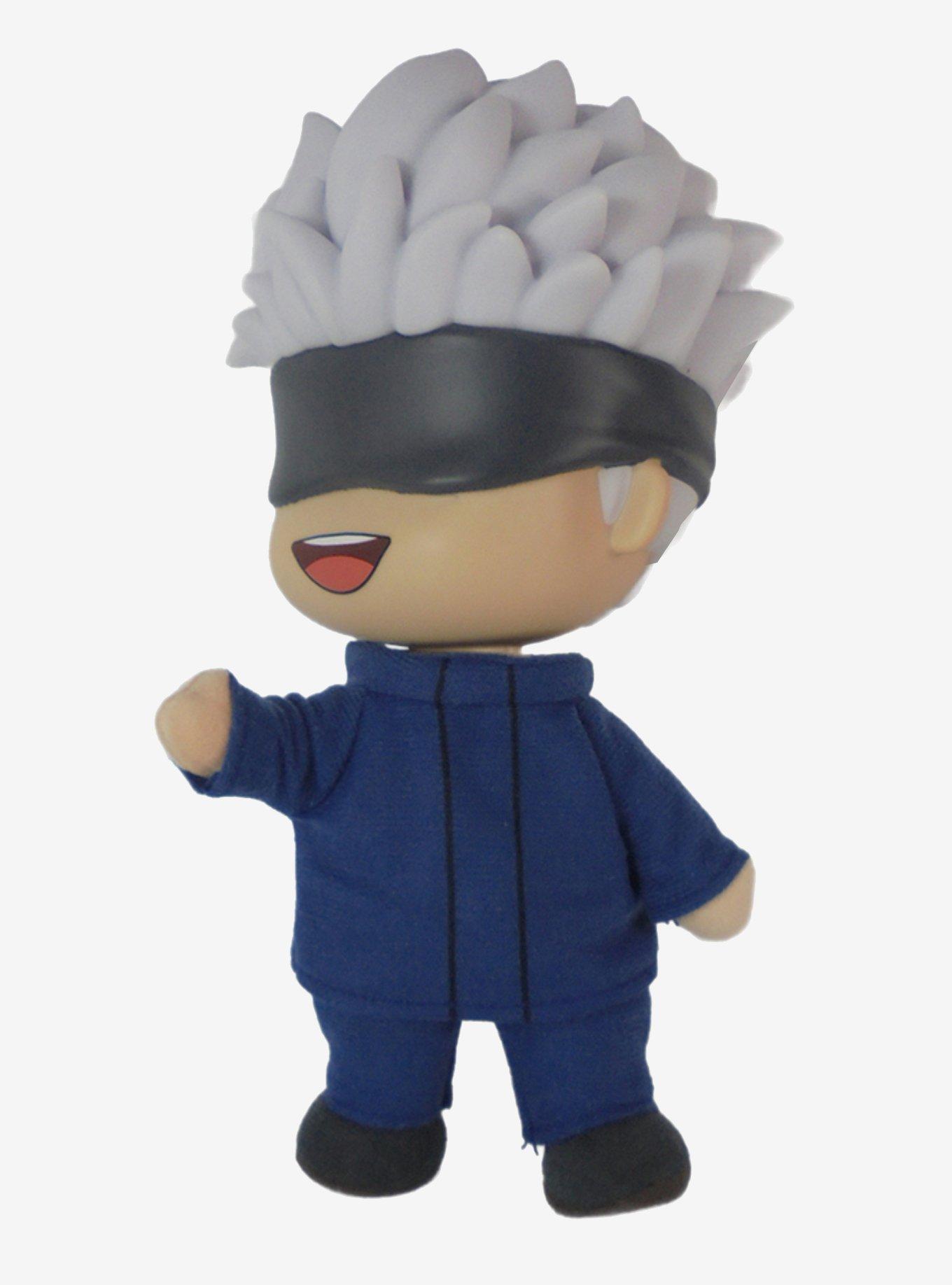 FigureKey Jujutsu Kaisen Satoru Gojo (Happy) Plush Figure 8" H, , alternate