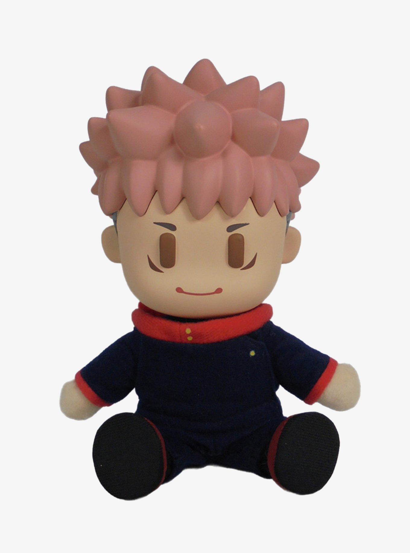 FigureKey Jujutsu Kaisen Yuji Itadori (Smile) Plush Figure 8" H, , alternate