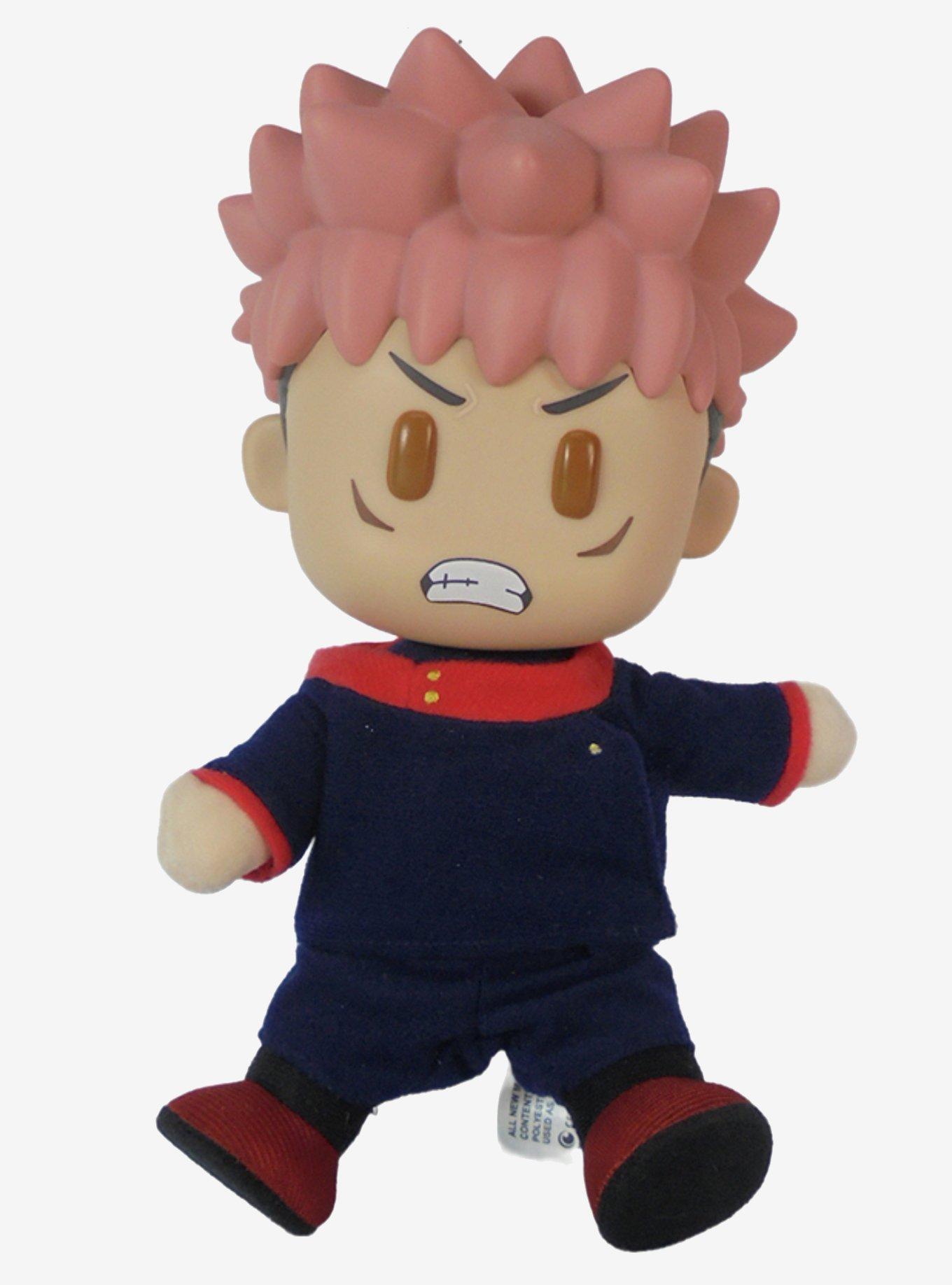 FigureKey Jujutsu Kaisen Yuji Itadori (Intense) Plush Figure 8" H, , alternate