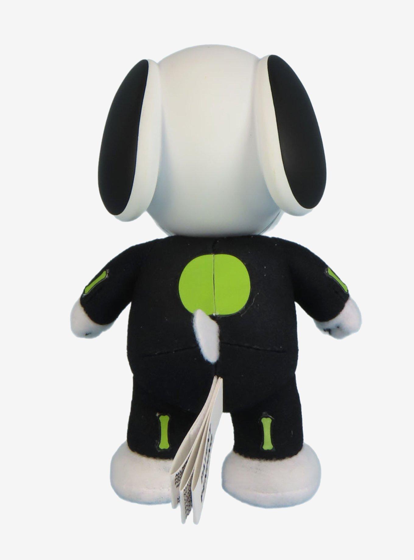 FigureKey Peanuts Snoopy (Skeleton Costume) Plush Figure 4.5" H, , hi-res