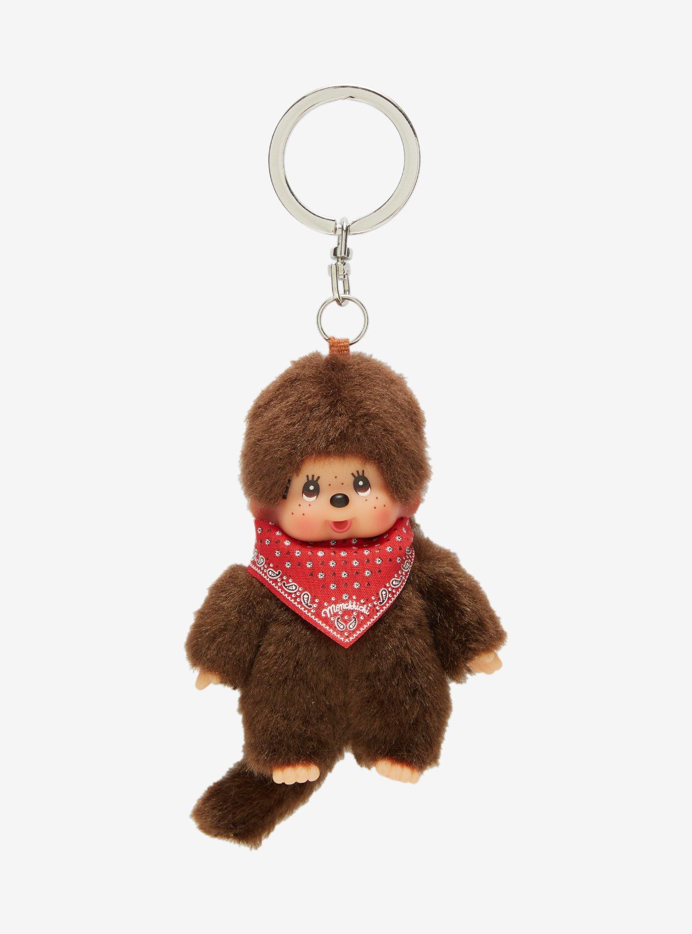 Monchhichi Bandana Boy Keychain, , hi-res