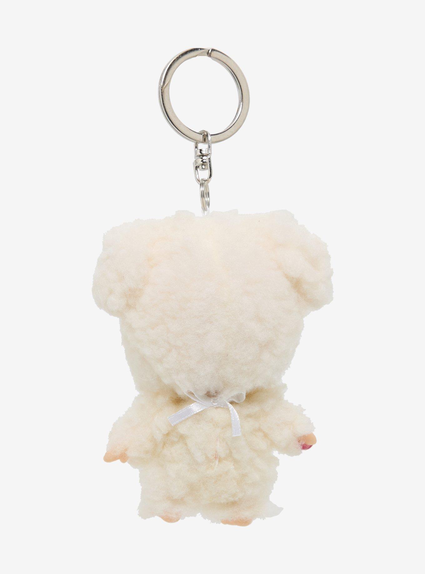 Monchhichi Chamu Plush Bag Clip, , alternate - view 3