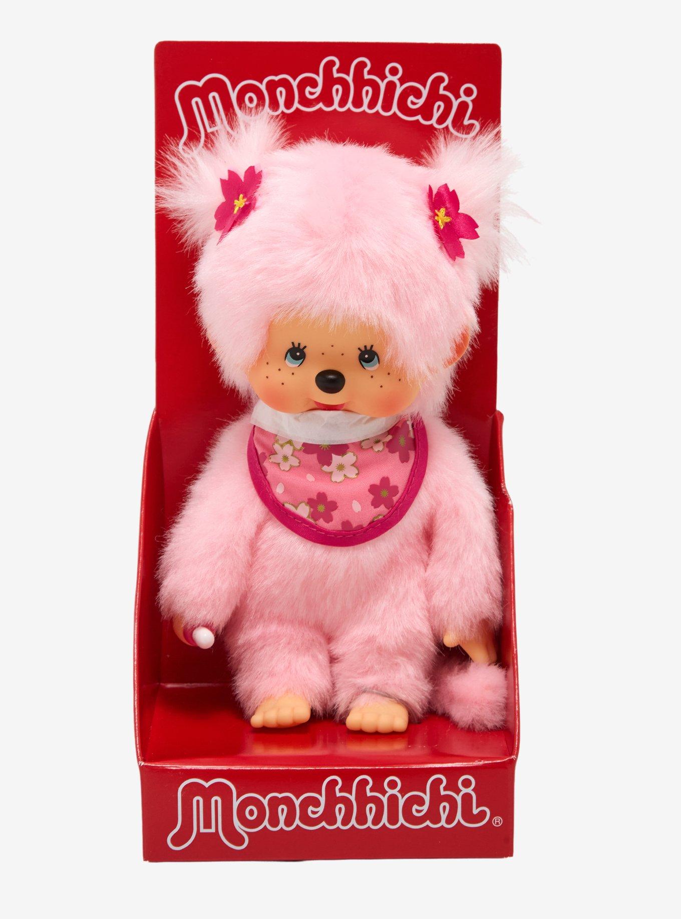 Monchhichi Sakura Girl 8 Inch Plush, , alternate - view 4
