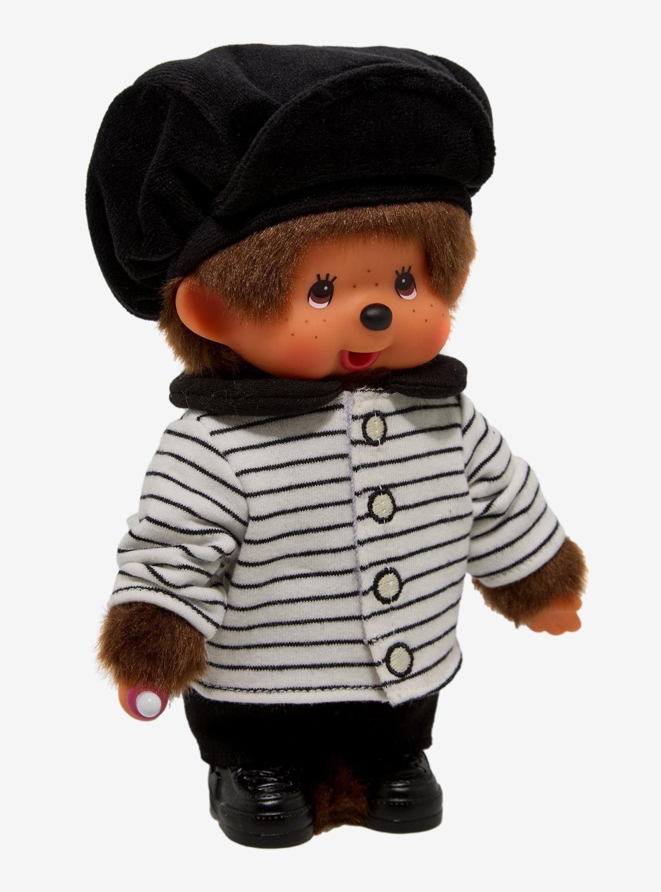 Monchhichi Beret Boy 8 Inch Plush, , hi-res