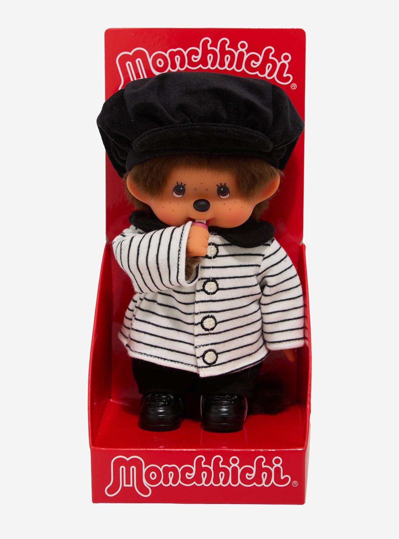 Monchhichi Beret Boy 8 Inch Plush, , alternate - view 4
