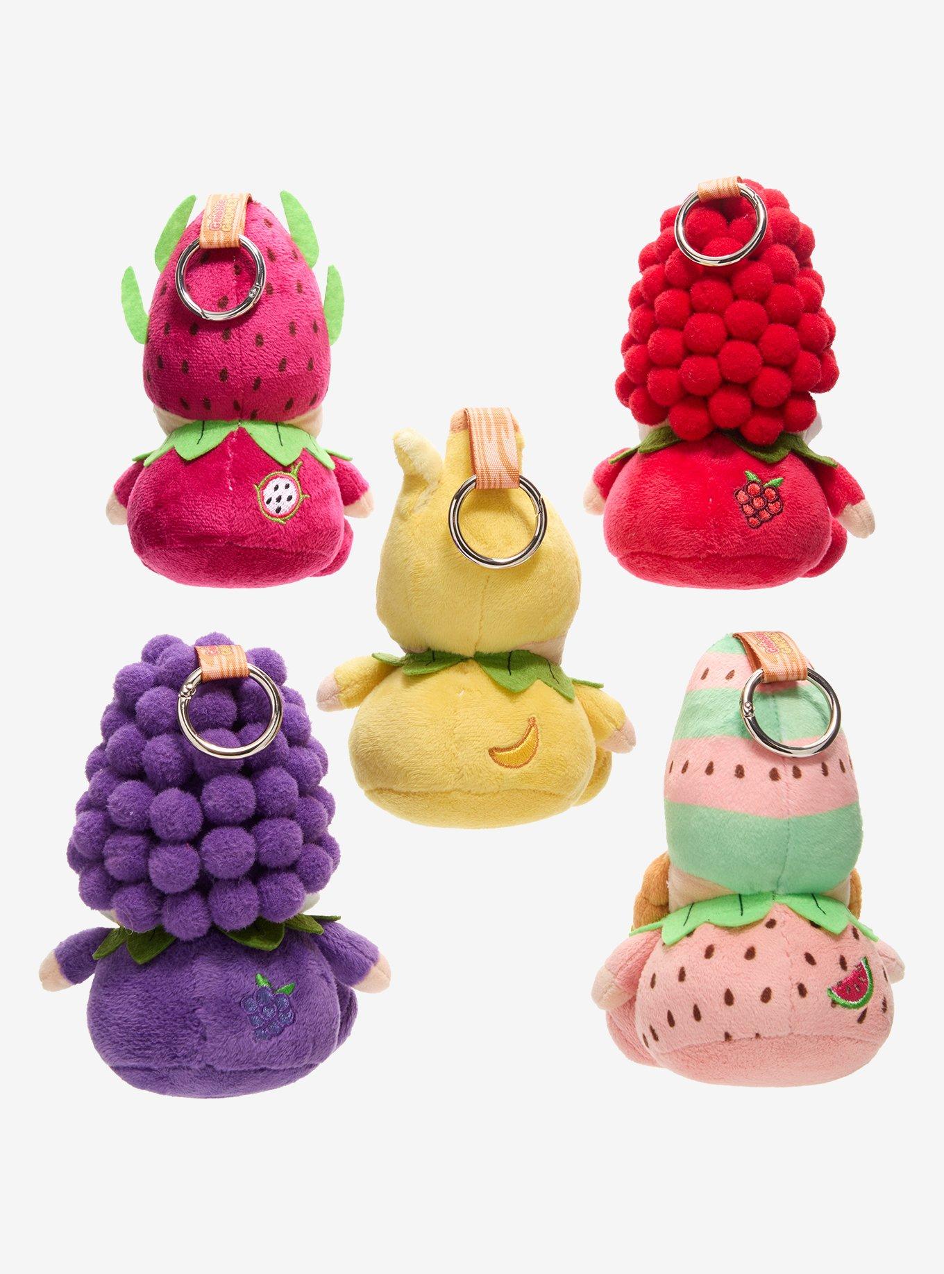 Gnibble Gnome Fruit Blind Box Plush Bag Charm, , hi-res