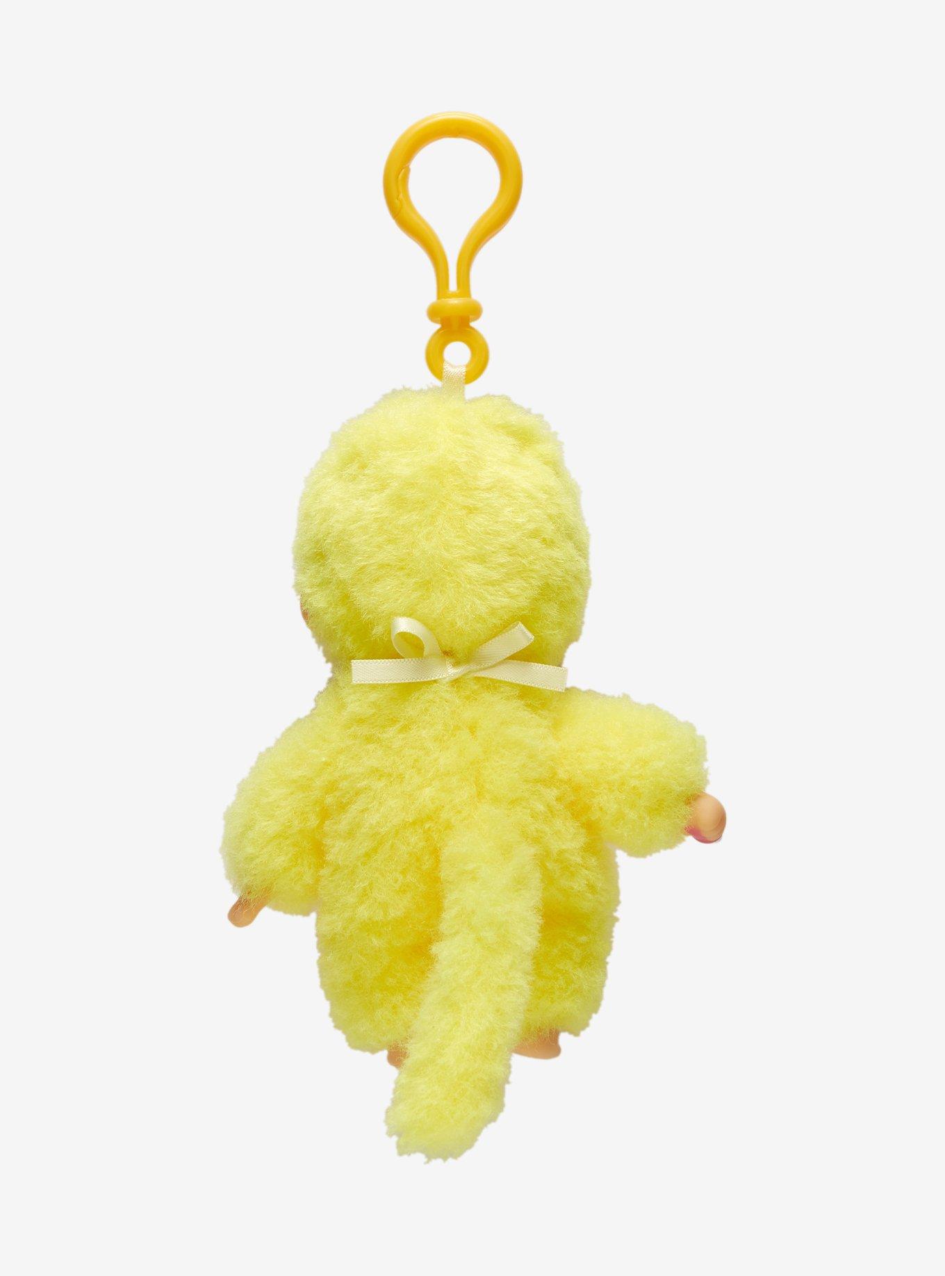 Monchhichi Yellow Plush Bag Clip, , hi-res