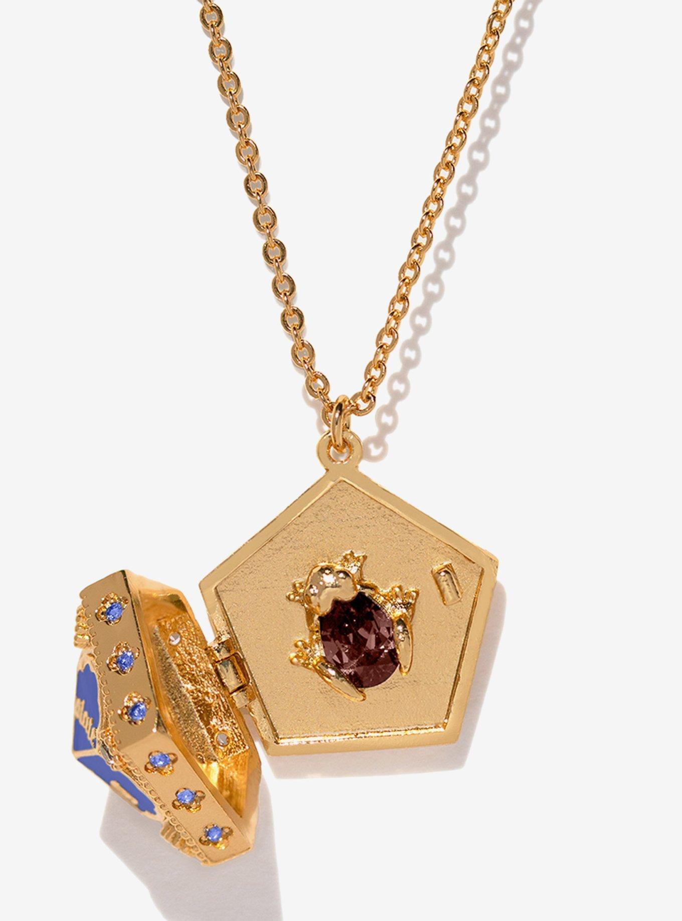 Harry Potter Chocolate Frog Locket Necklace, , hi-res