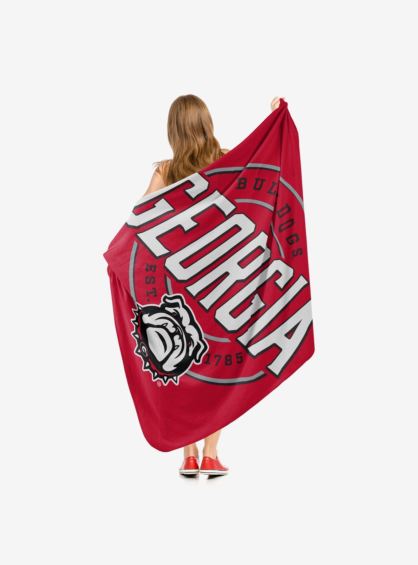 NCAA Georgia Campaign Fleece Throw Blanket, , hi-res