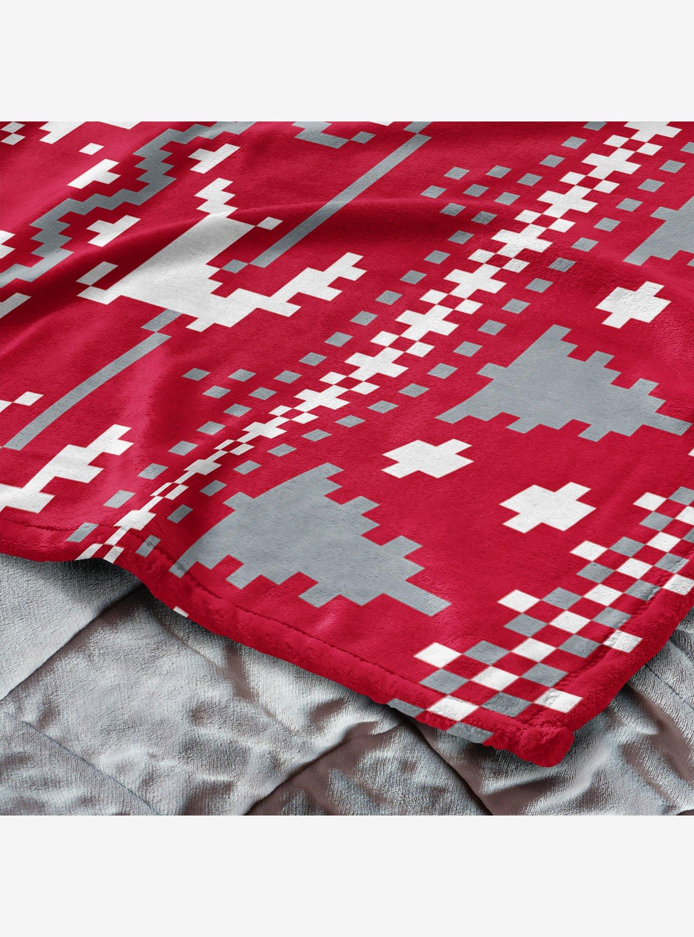 NCAA Georgia Bulldogs Christmas Time Silk Touch Throw Blanket, , alternate