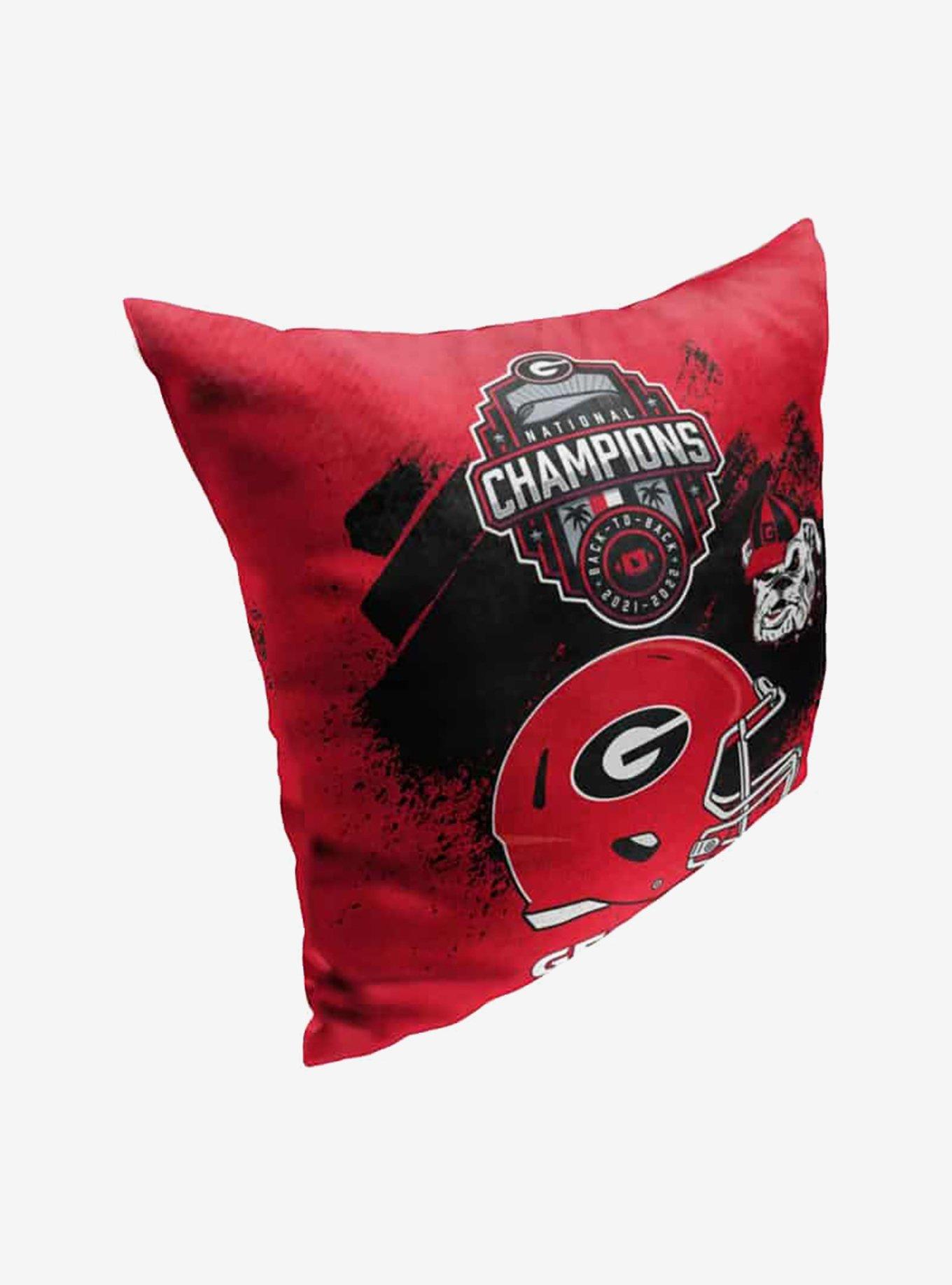 NCAA Georgia Bulldogs 2022 National Football Champions Pillow, , hi-res
