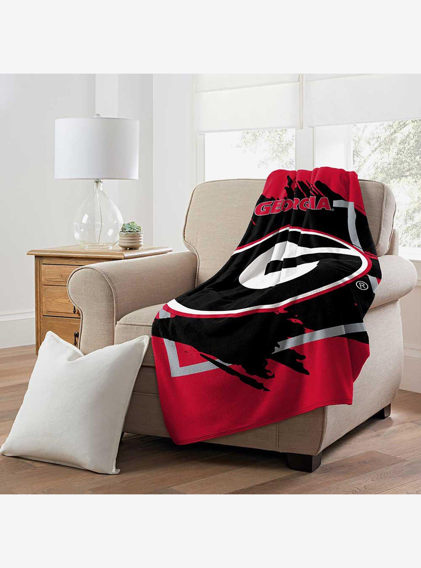 NCAA Dimensional Georgia Micro Raschel Throw Blanket, , alternate - view 4