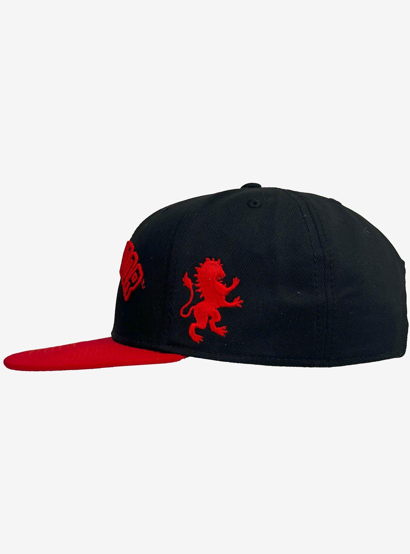 Harry Potter Gryffindor Arch Flat Brim Dad Cap, , alternate