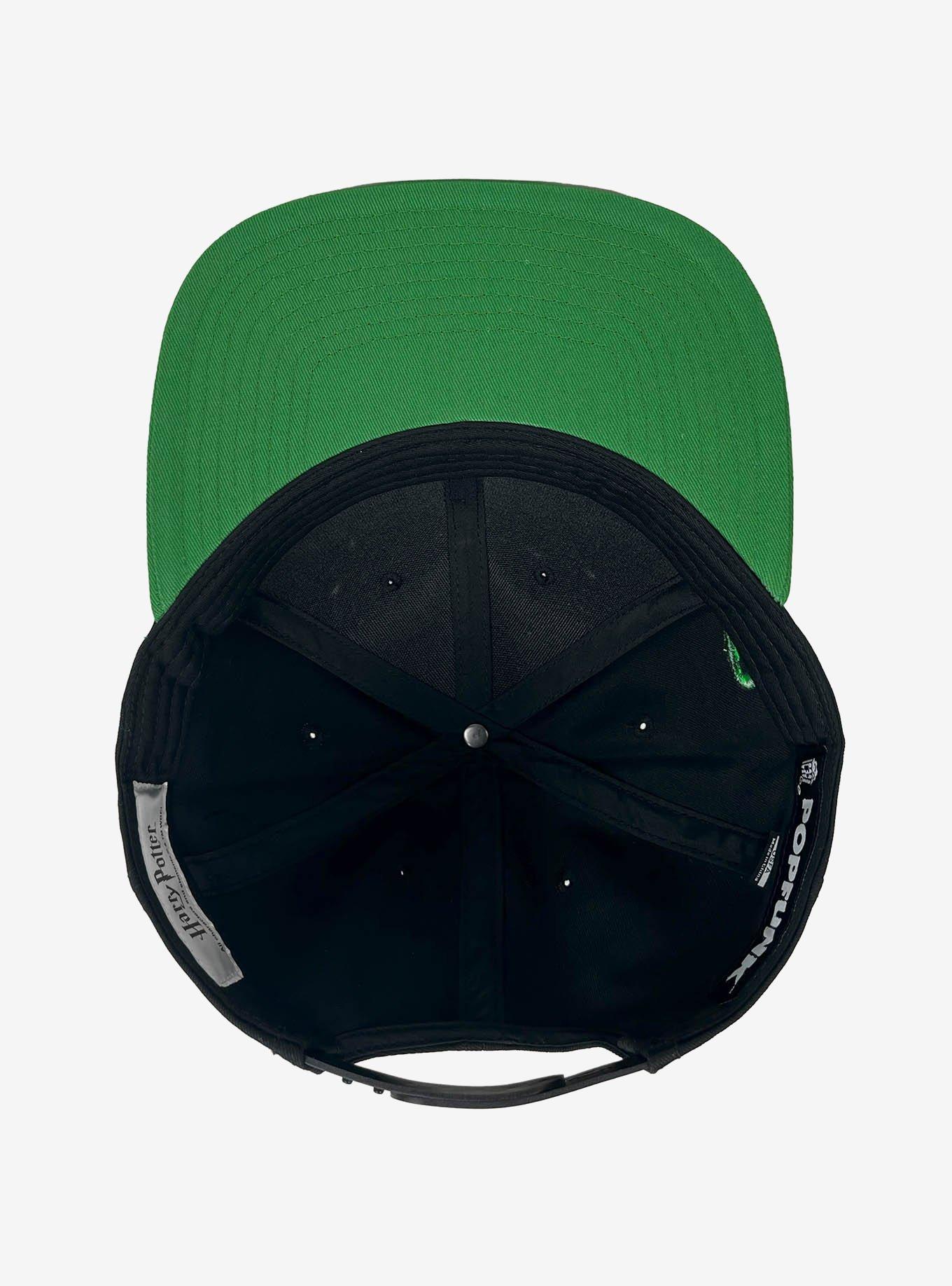 Harry Potter Slytherin Arch Flat Brim Dad Cap, , alternate