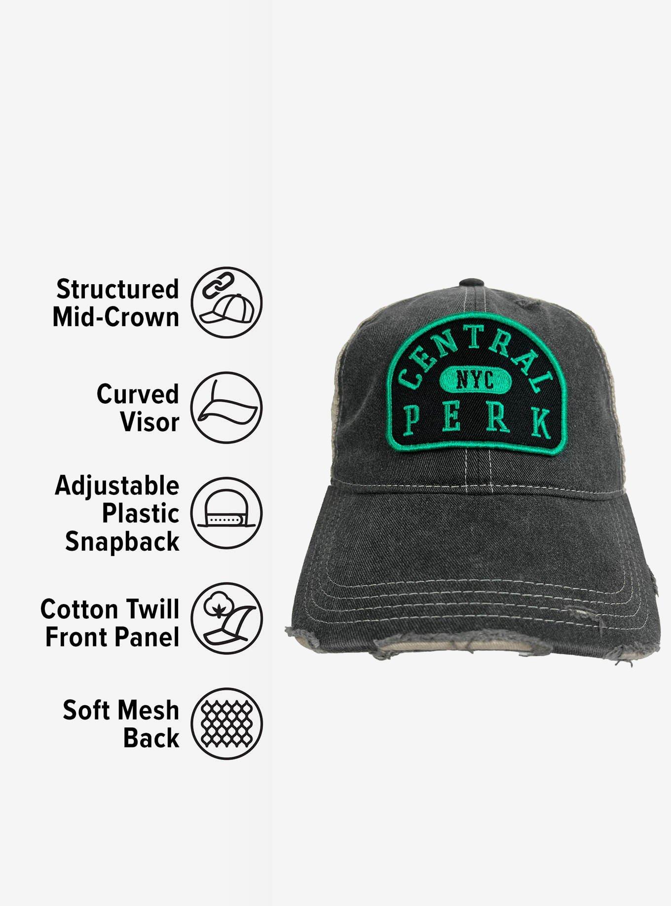 Friends Central Perk Arch Vintage Trucker Cap, , alternate