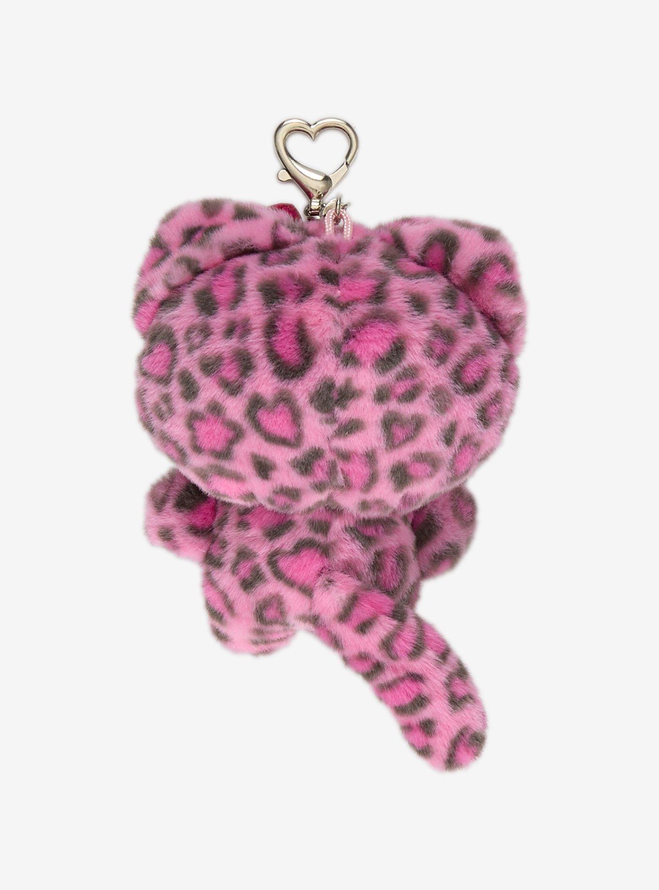 Sanrio Japan Originals Hello Kitty Leopard Plush Bag Charm, , hi-res