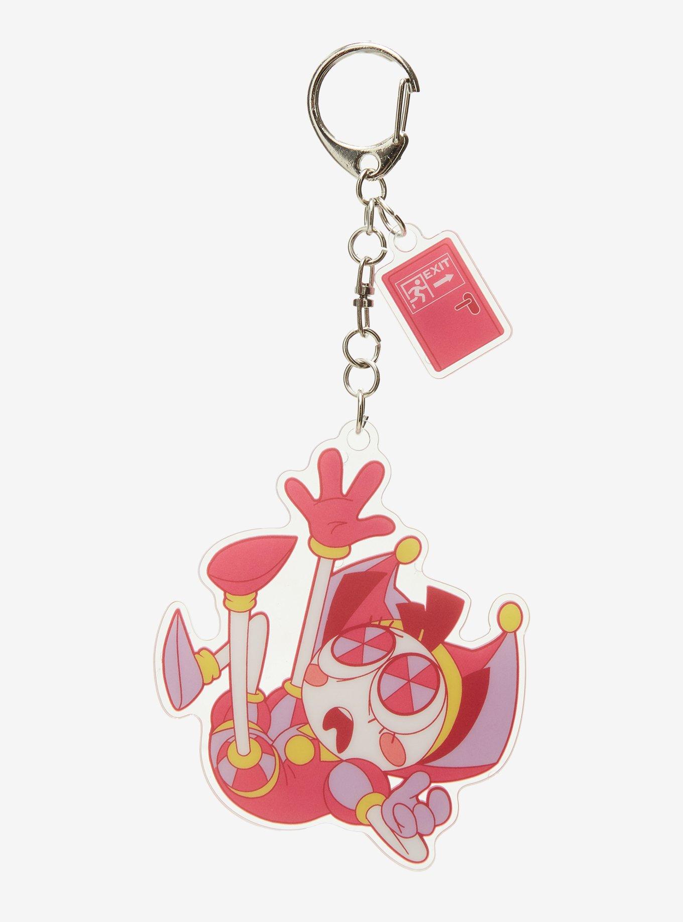 The Amazing Digital Circus Pomni Keychain, , hi-res