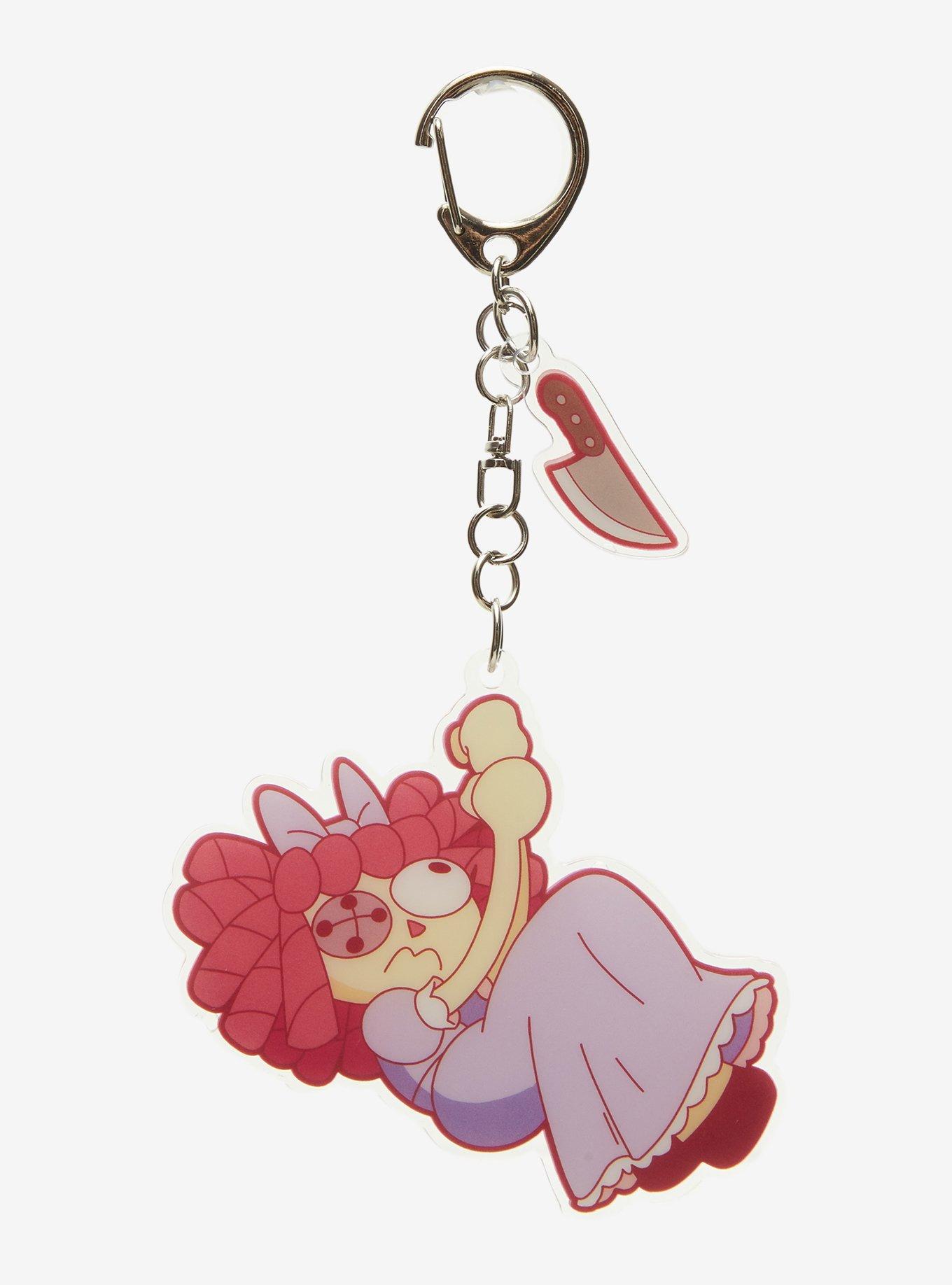 The Amazing Digital Circus Ragatha Keychain, , hi-res