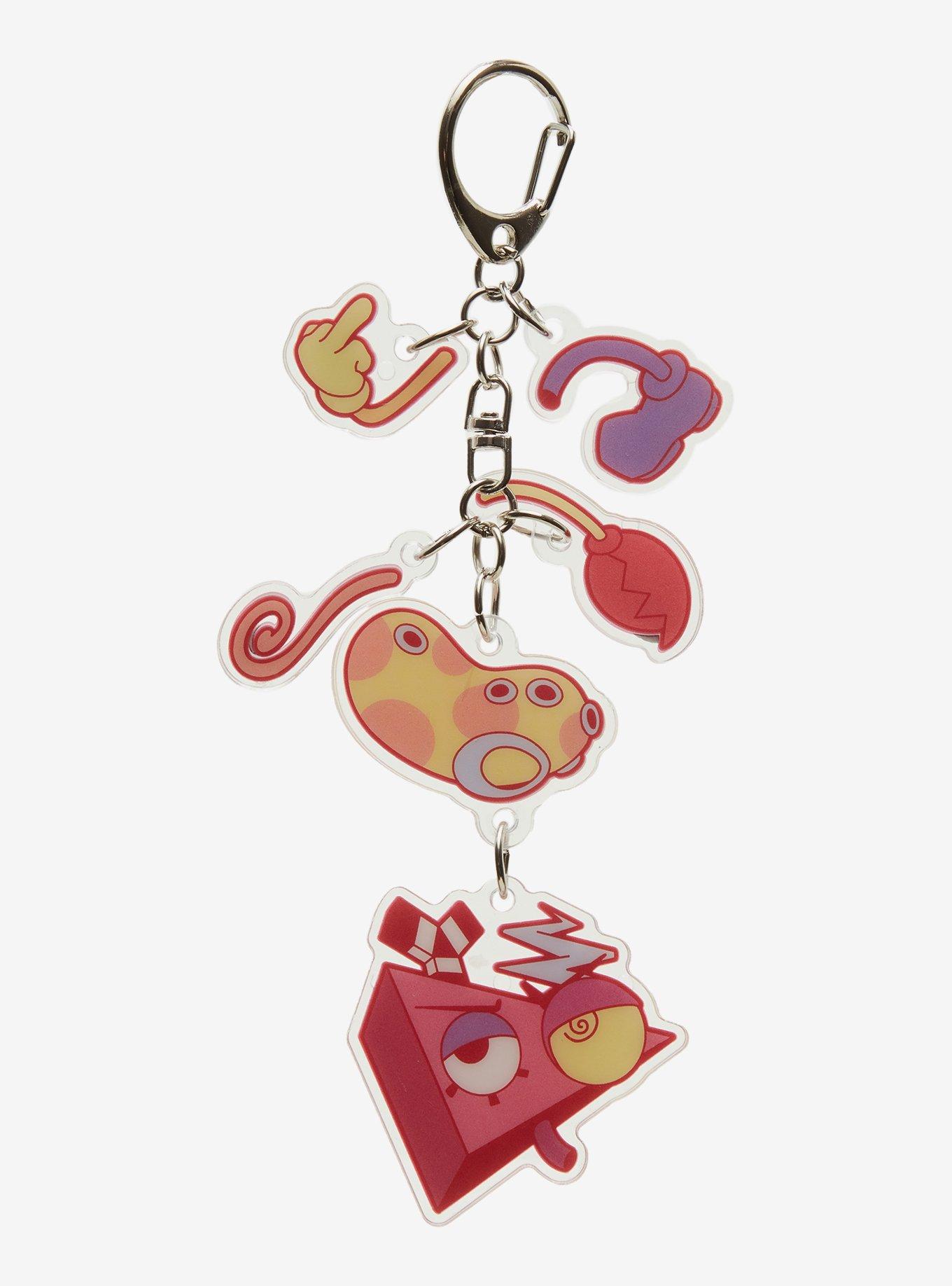 The Amazing Digital Circus Zooble Keychain, , hi-res