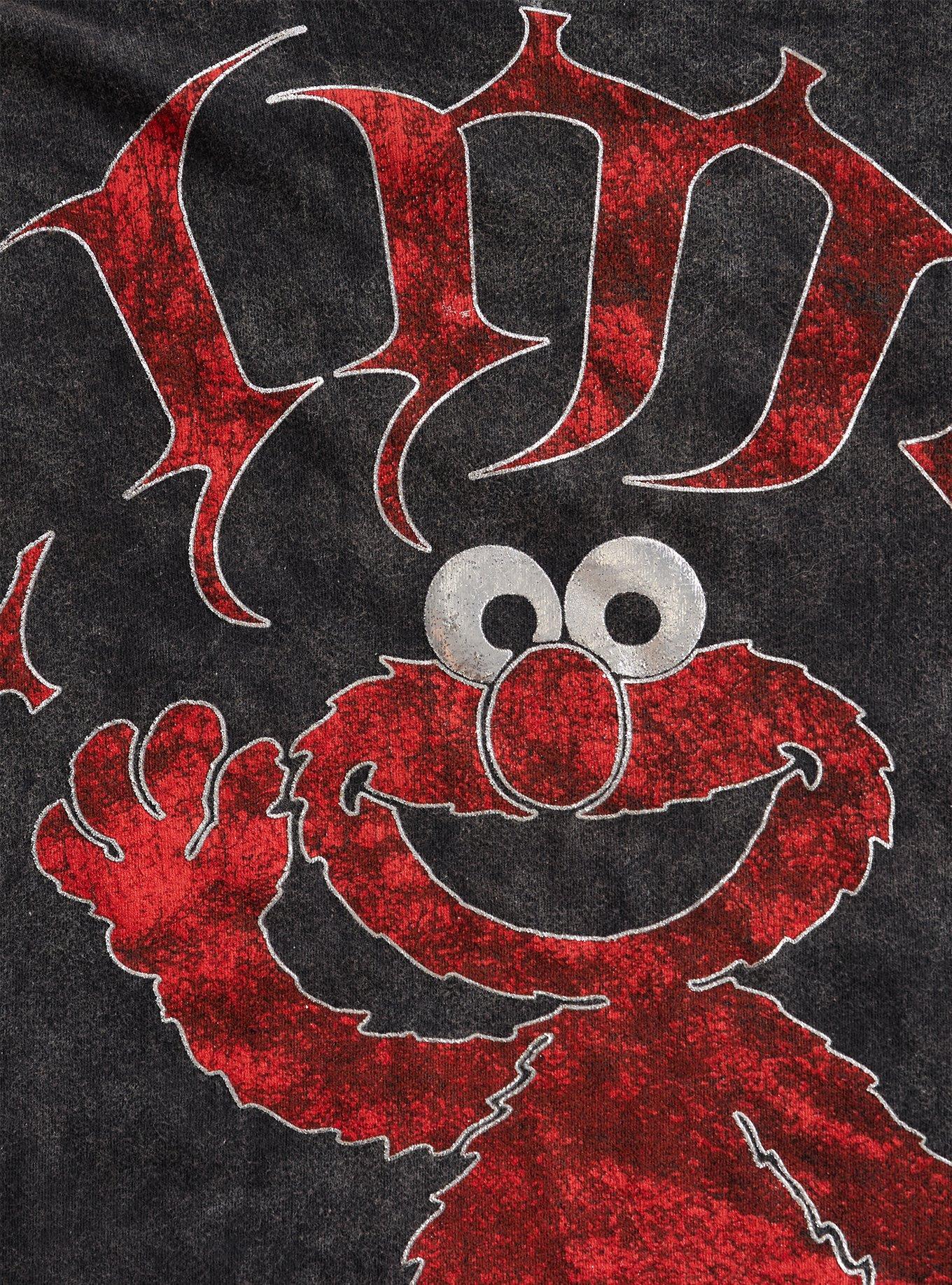 Sesame Street Elmo Metal T-Shirt, , hi-res