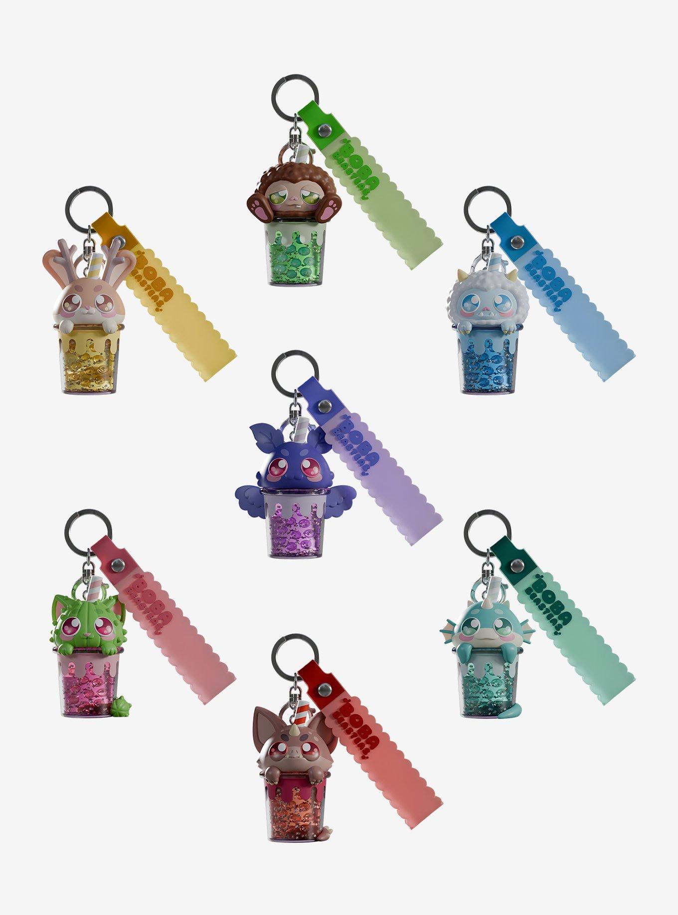 Kaleidos Creative Boba Beasteas Blind Box Figural Keychain