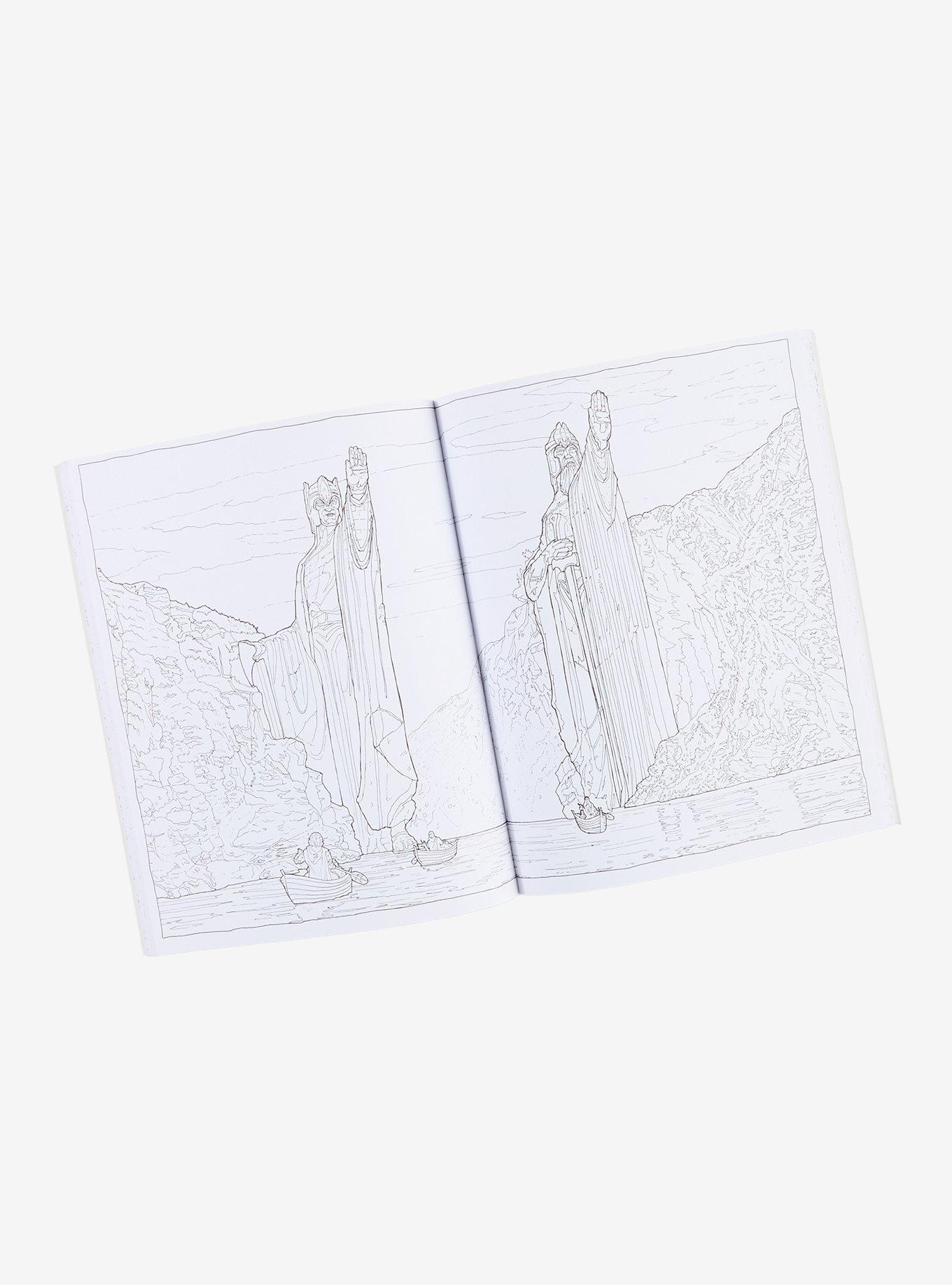 The Lord Of The Rings Coloring Book, , hi-res