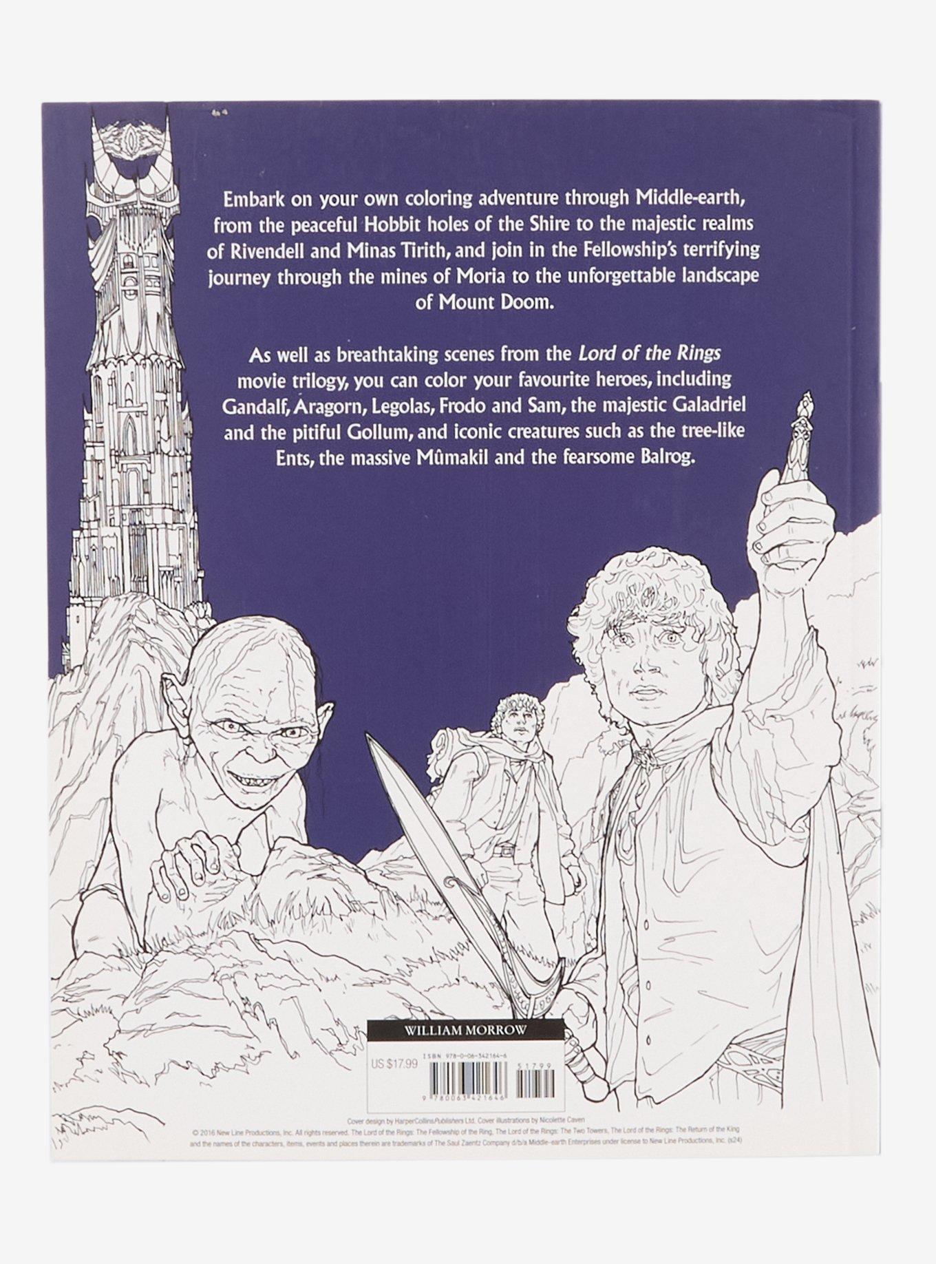 The Lord Of The Rings Coloring Book, , alternate