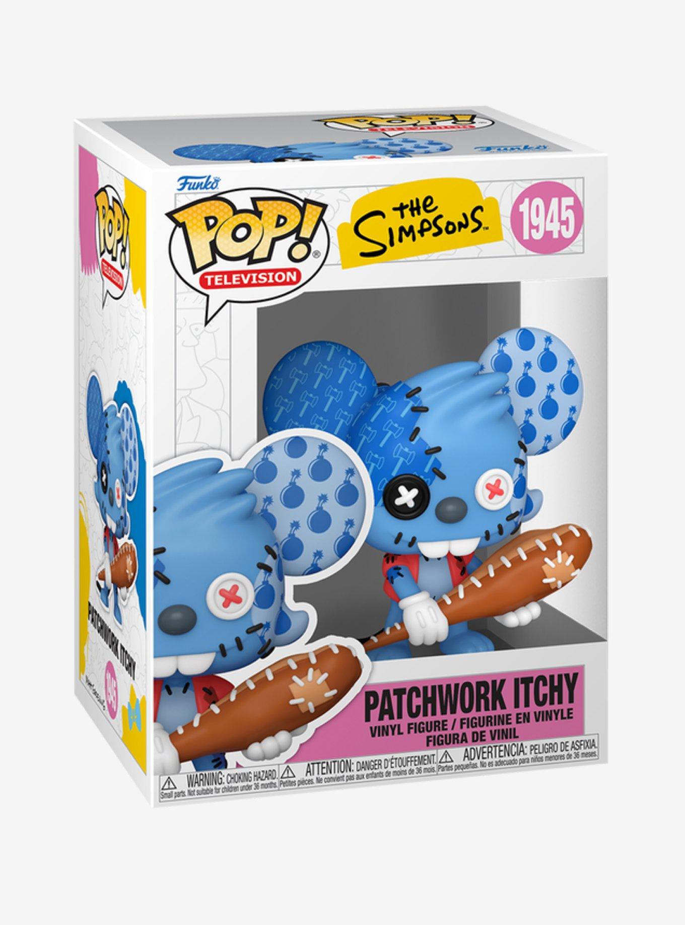Funko The Simpsons Pop! Television Patchwork Itchy Vinyl Figure, , alternate - view 2