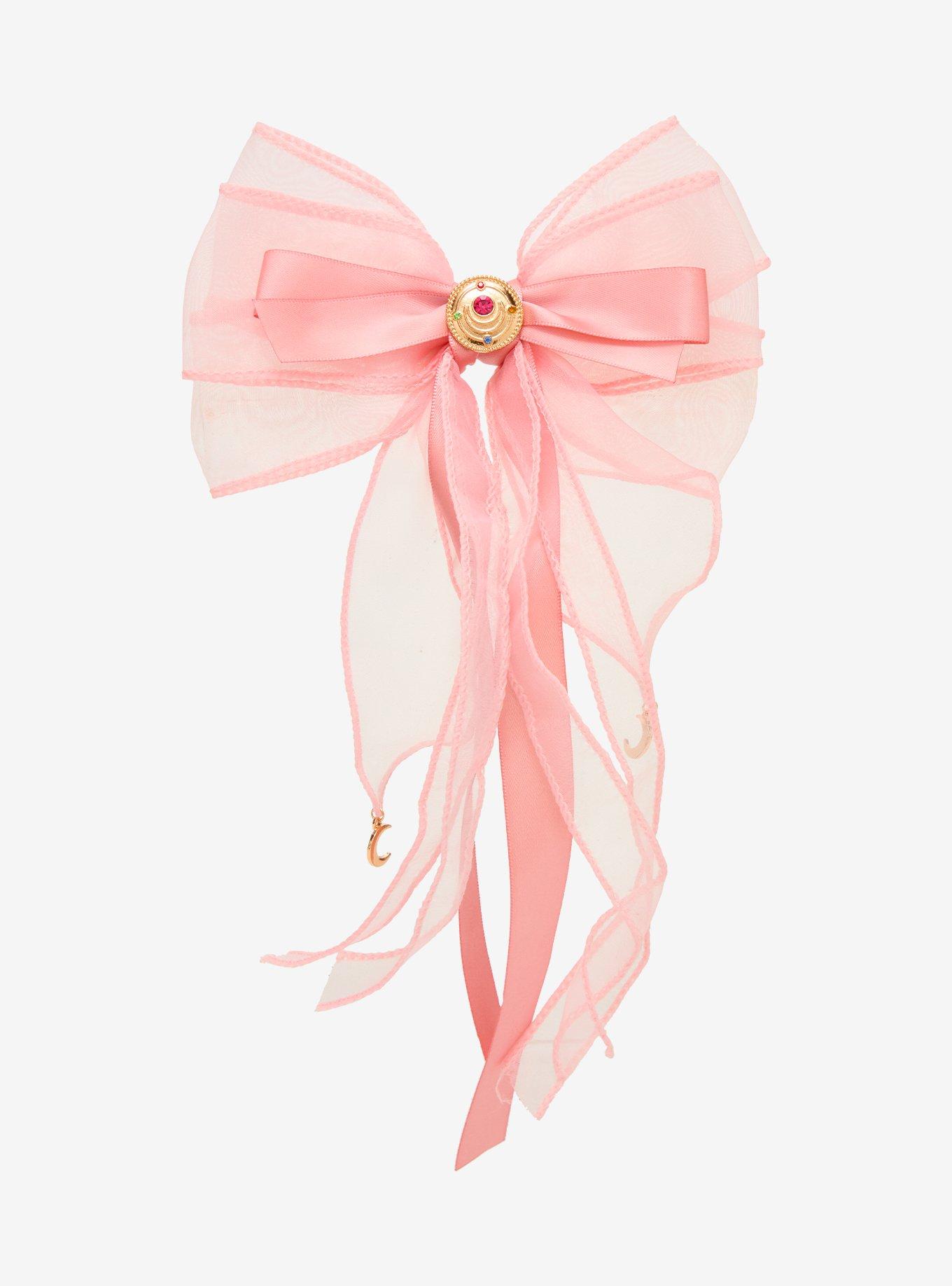 Sailor Moon Compact Pink Hair Bow - BoxLunch Exclusive, , hi-res