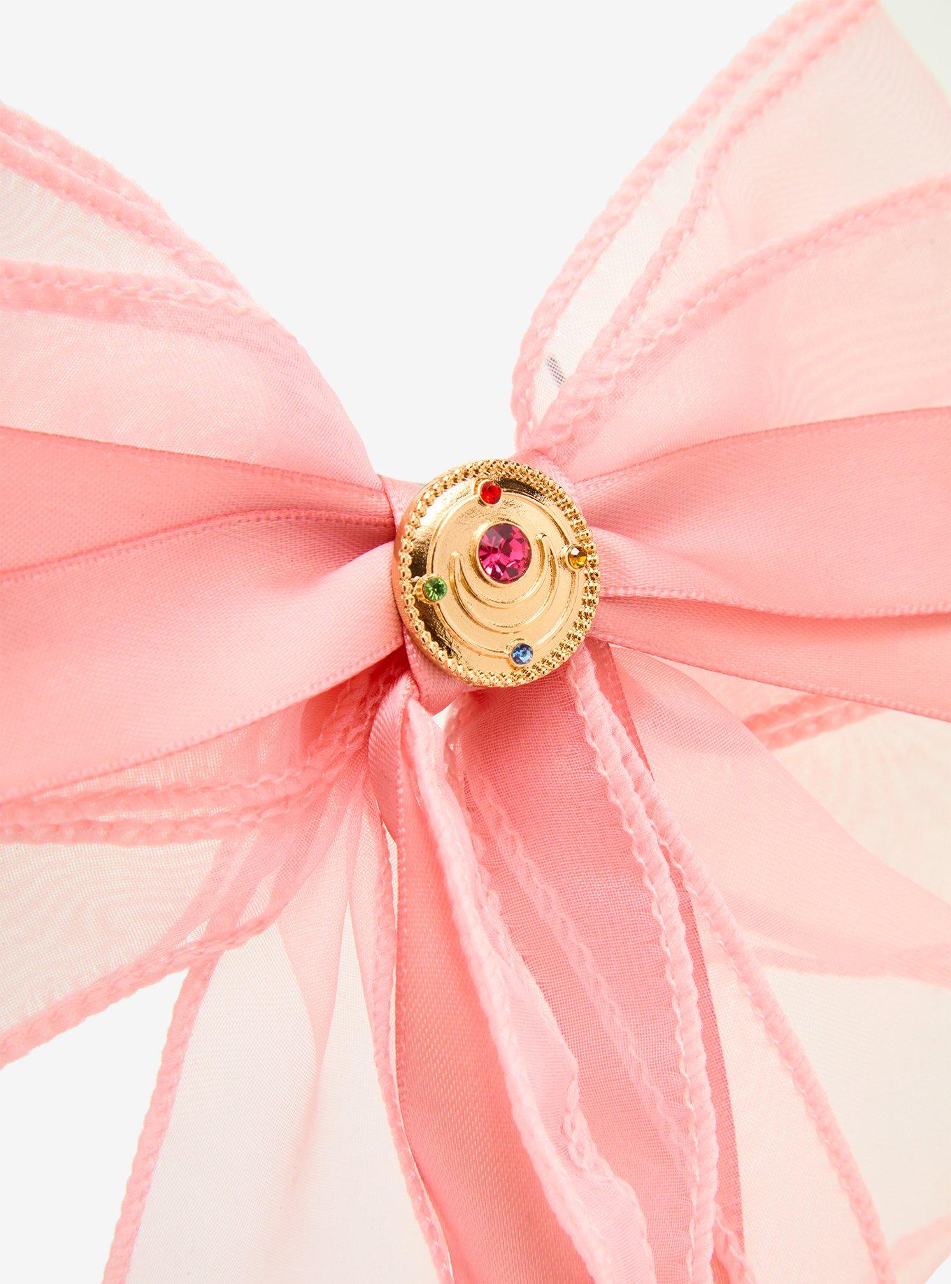 Sailor Moon Compact Pink Hair Bow - BoxLunch Exclusive, , alternate