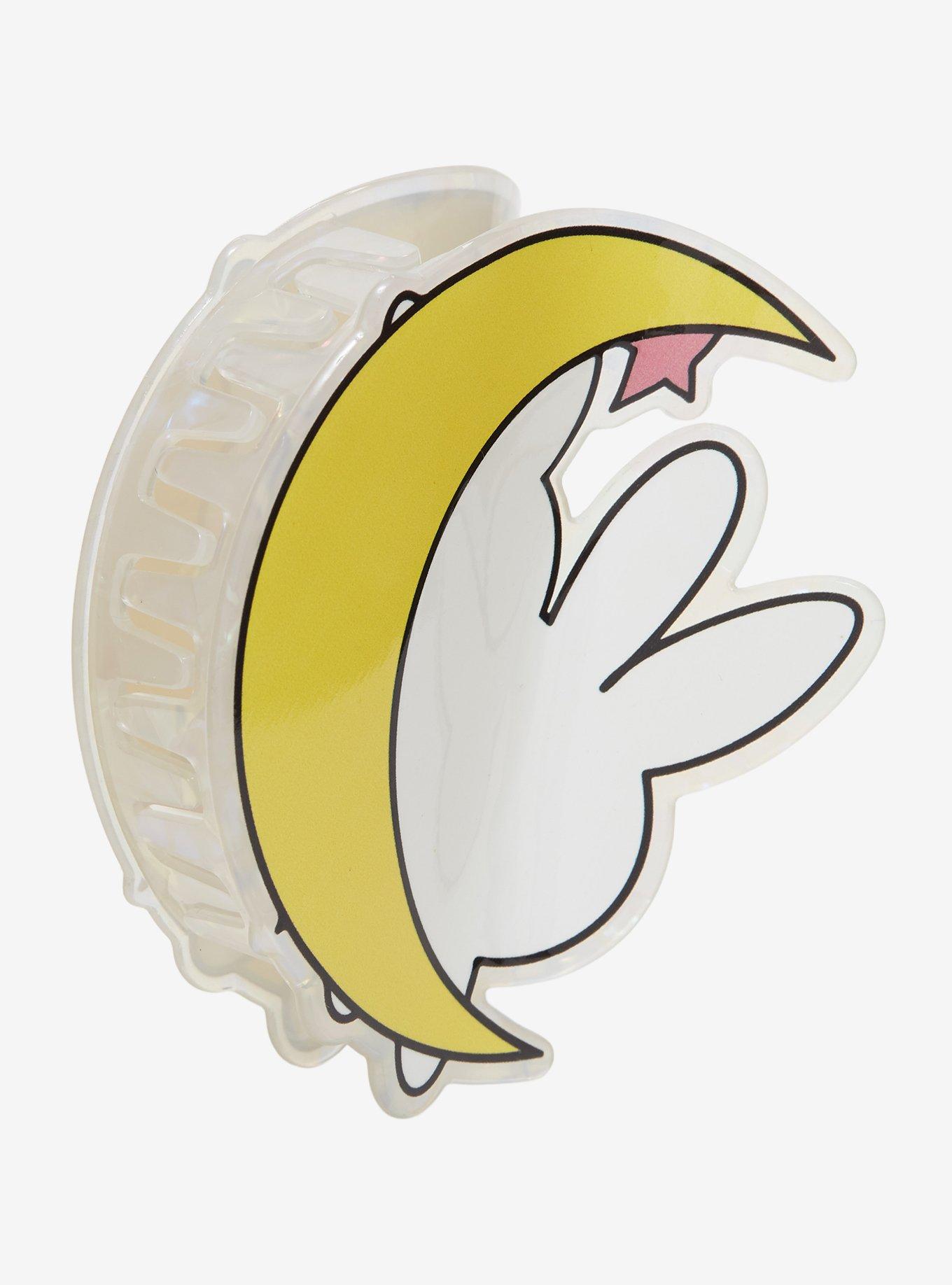 Sailor Moon Bunny Moon Figural Claw Clip - BoxLunch Exclusive, , alternate