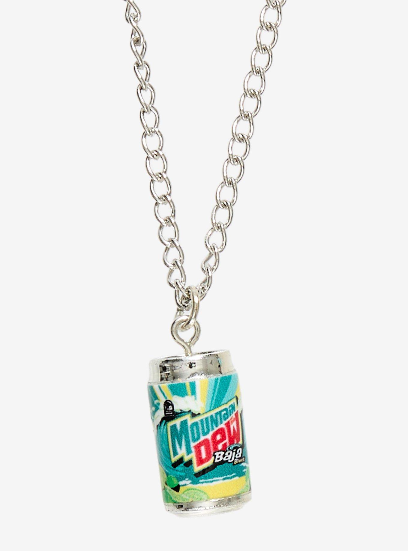 Mountain Dew Baja Blast Drink Best Friend Necklace Set, , alternate - view 3