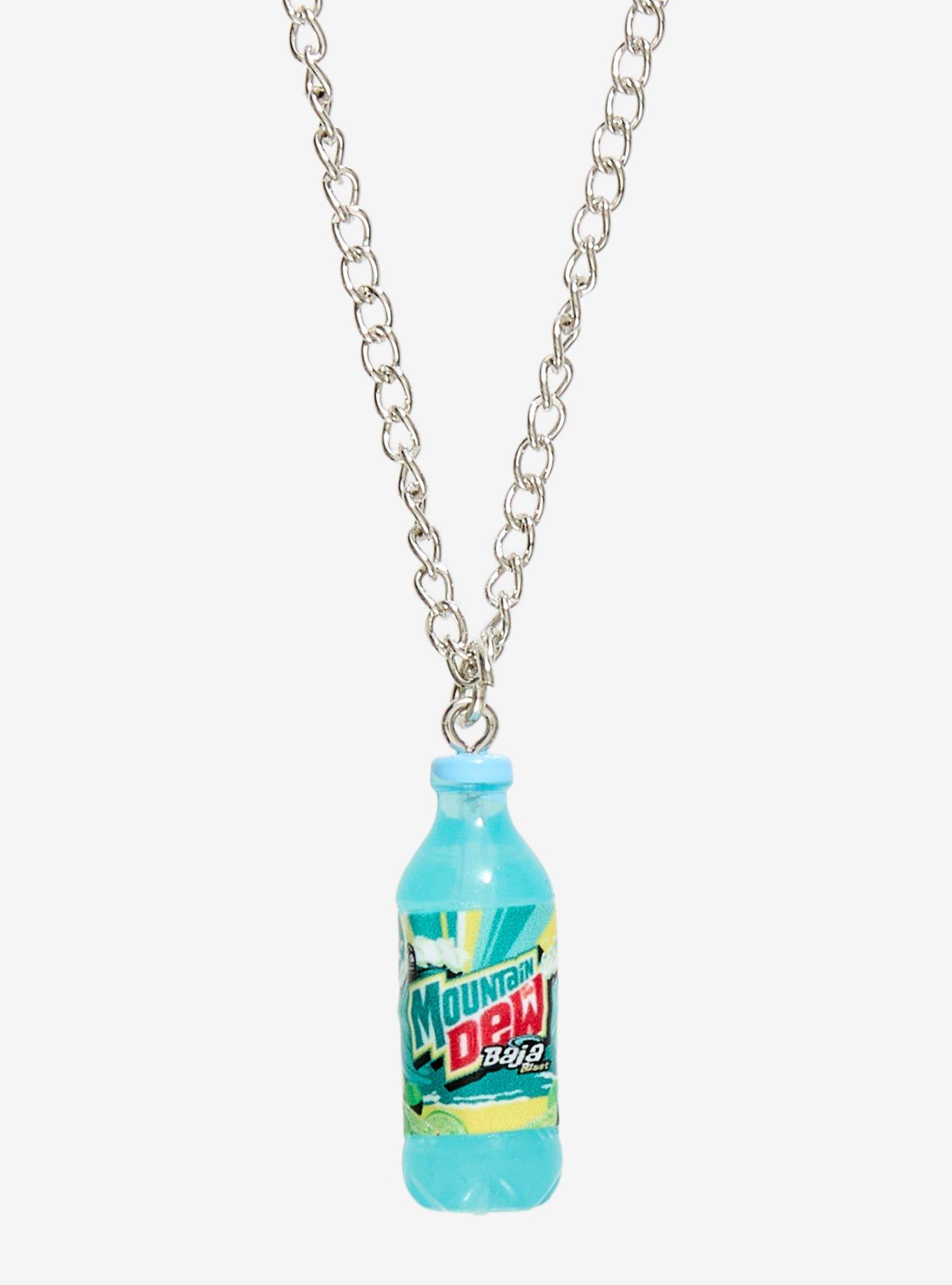 Mountain Dew Baja Blast Drink Best Friend Necklace Set, , alternate - view 4