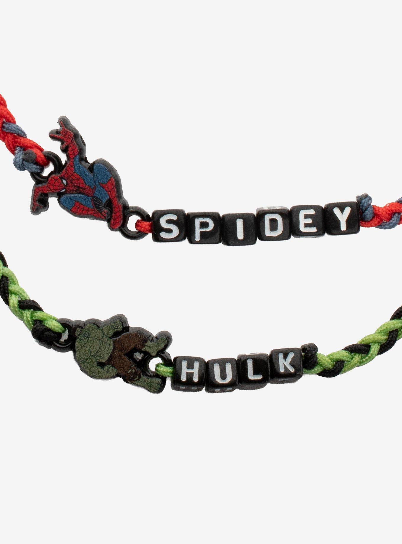 Marvel Spider-Man: Brand New Day Spidey & Hulk Best Friend Cord Bracelet Set, , alternate - view 4